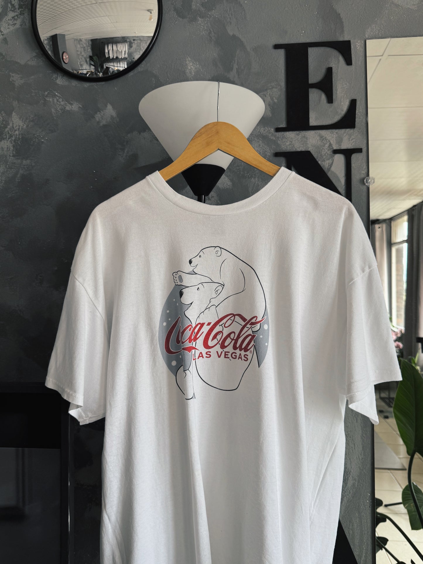 (L) VINTAGE COCA COLA PROMO TEE