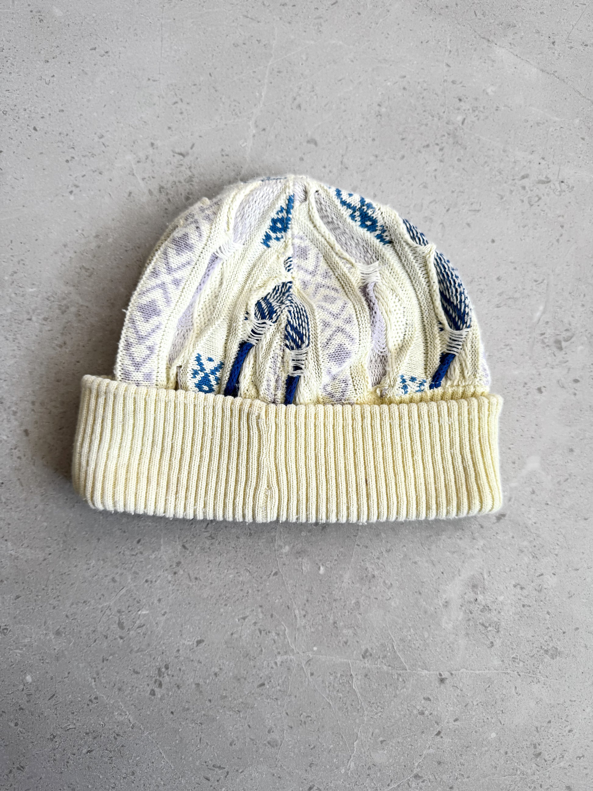 VINTAGE COOGI 3D COTTON KNITTED HAT
