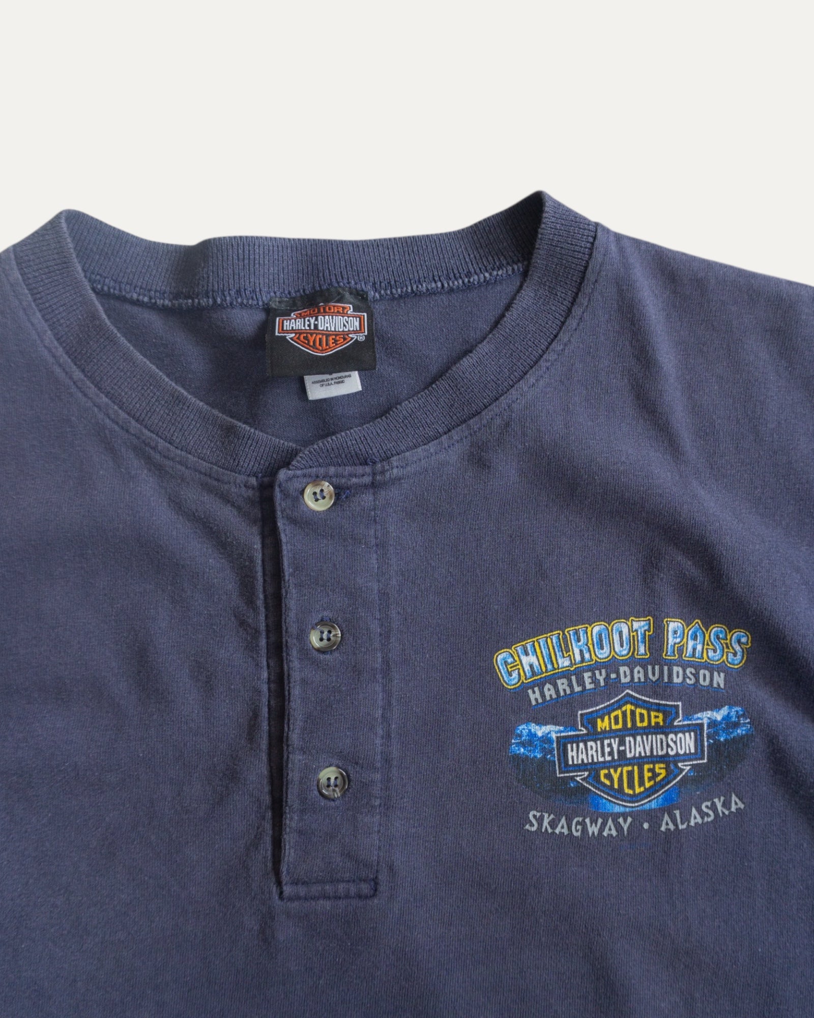 (L) VINTAGE HARLEY DAVIDSON WOLF TEE