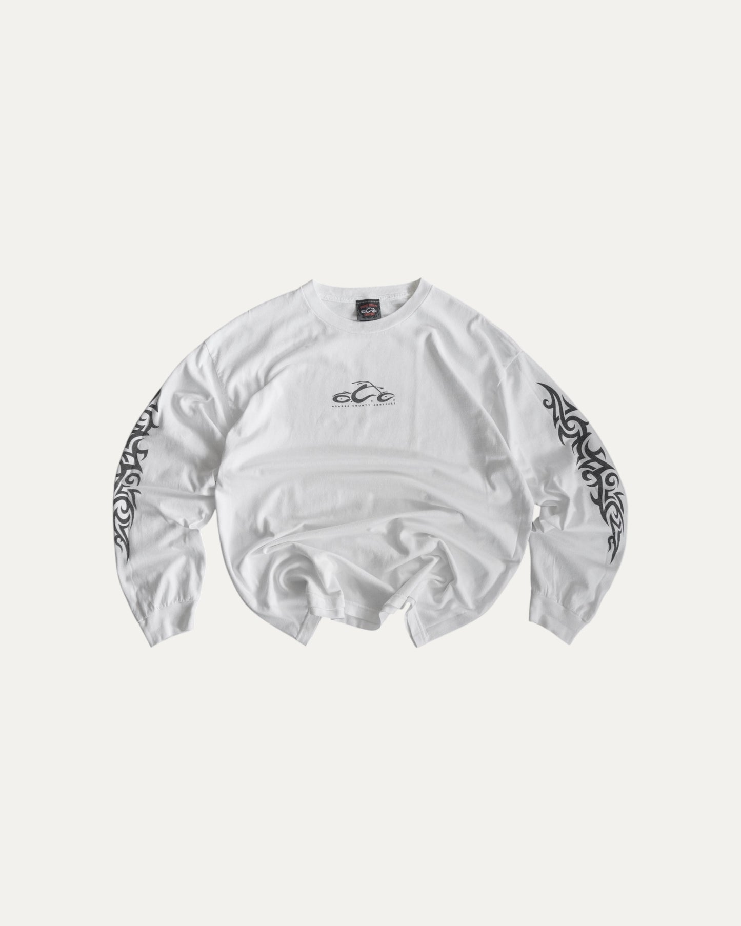 (L) VINTAGE CHOPPERS TRIBAL FLAMES LONG SLEEVE