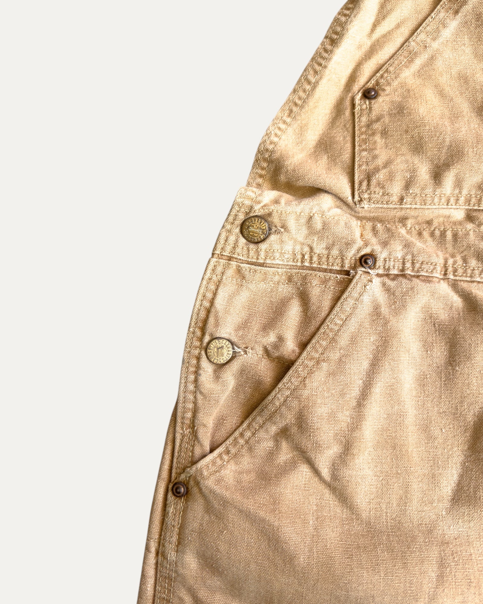 (L) 1930’S VINTAGE CARHARTT RARE OVERALL COLLECTION
