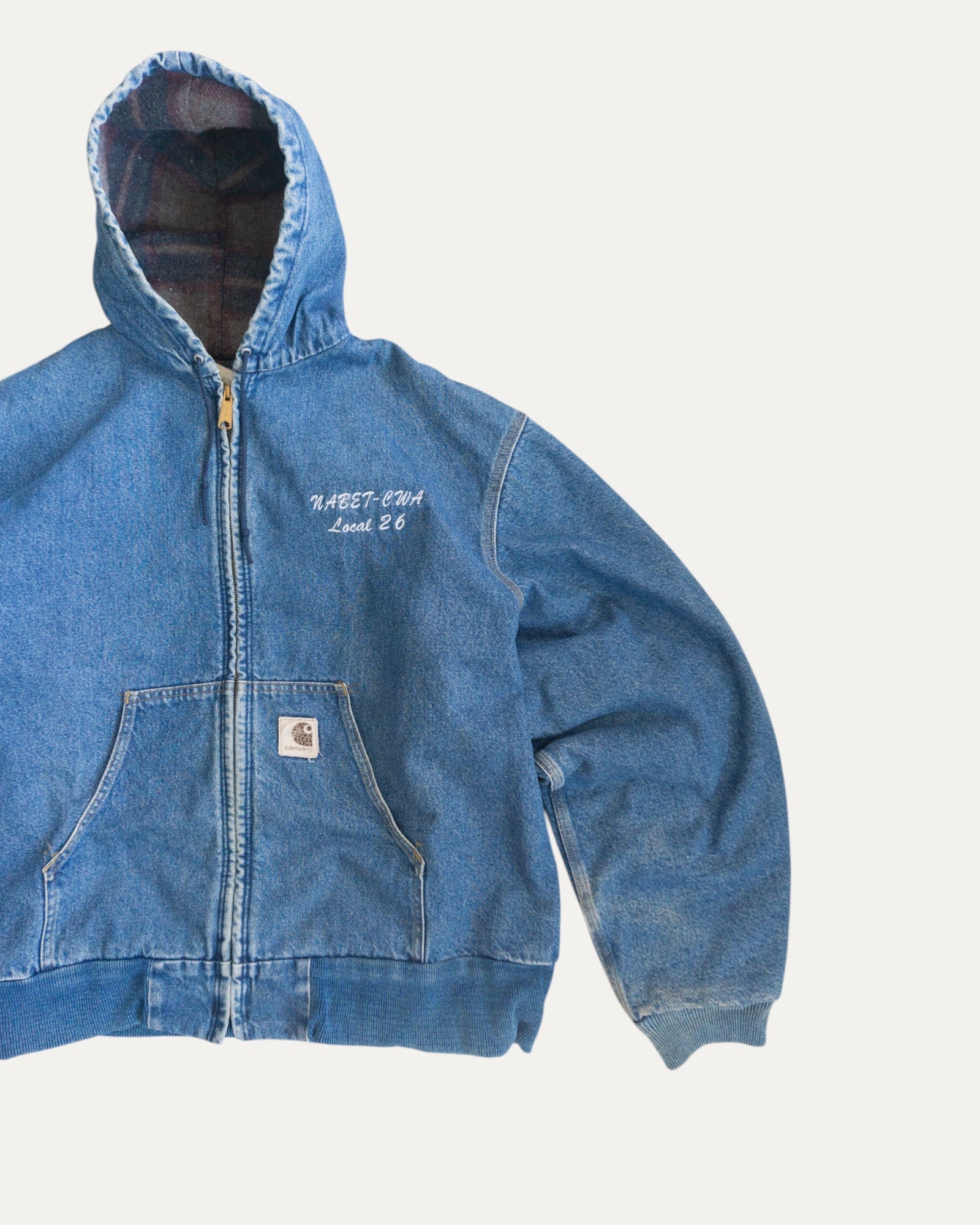 (BOXY L-XL) 90’S VINTAGE CARHARTT DENIM ACTIVE JACKET