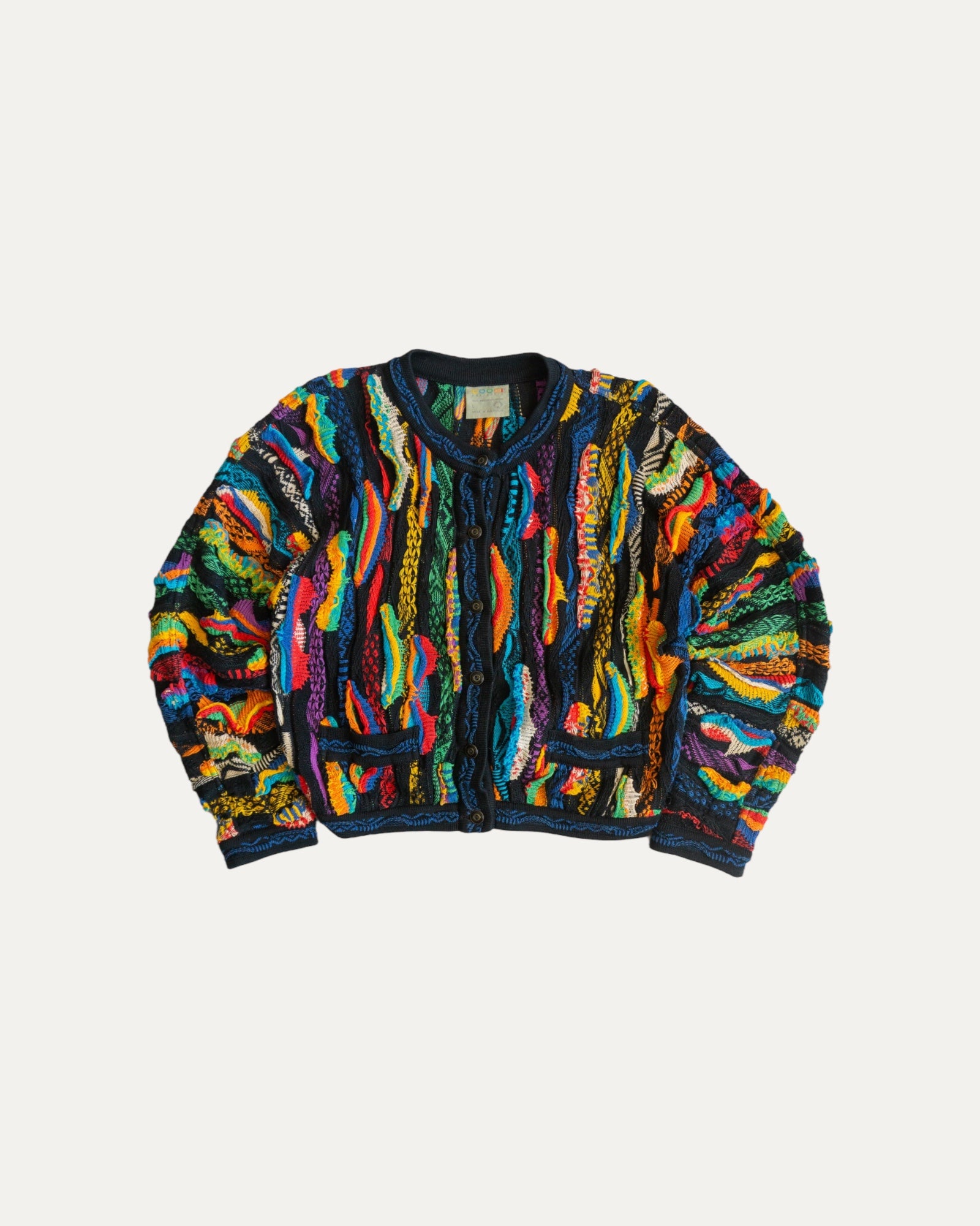 (S-M) 90’S VINTAGE COOGI CARDIGAN