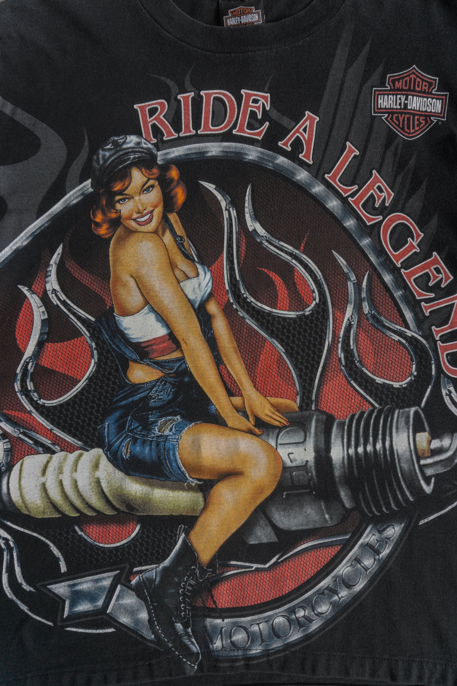 (BOXY M) HARLEY DAVIDSON “RIDE A LEGEND” TEE