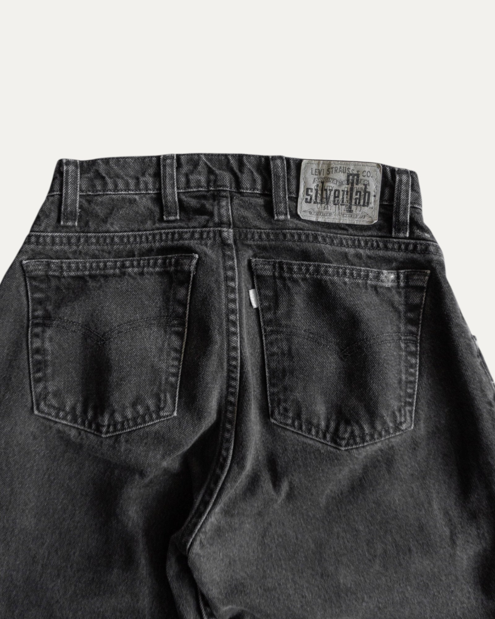 VINTAGE LEVIS SILVER TAB FADED PANTS - 28