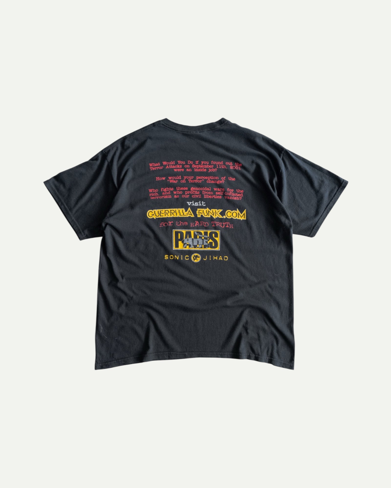 (XL) PARIS SONIC JIHAD ÁLBUM TEE