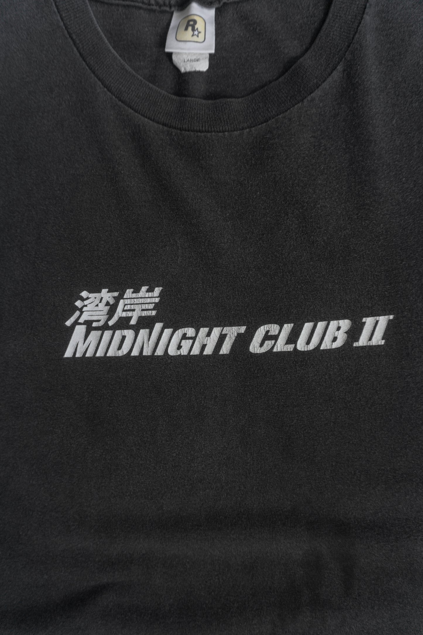 (L) VINTAGE MIDNIGHT CLUB FADED TANK TOP