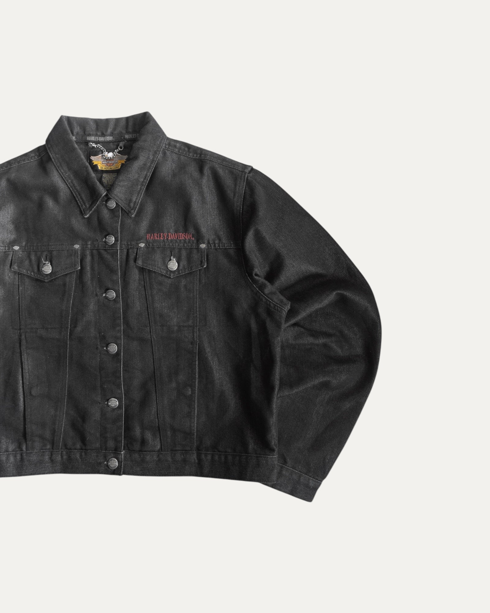 (BOXY M) 90’S VINTAGE HARLEY DAVIDSON JACKET