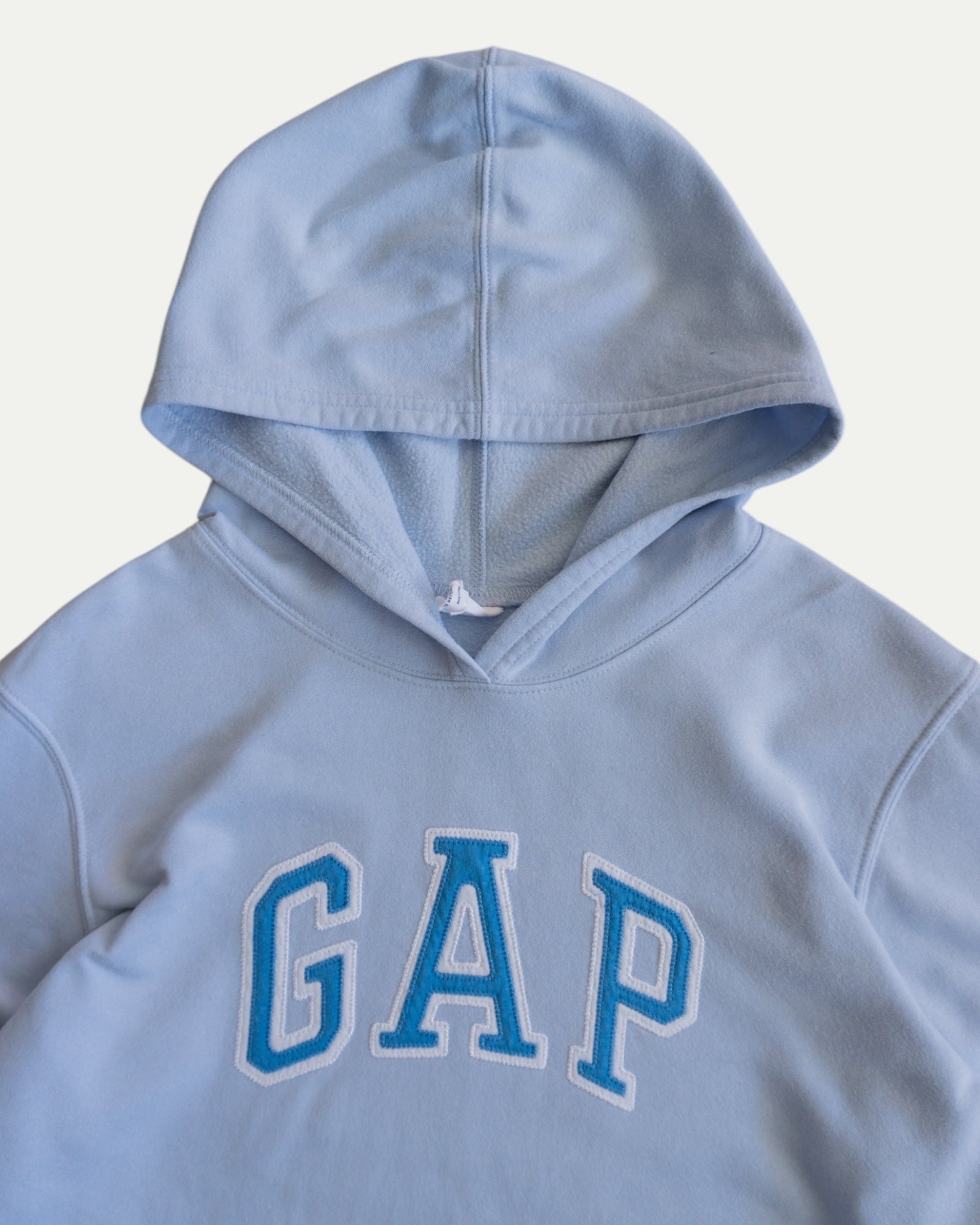 (FIT S) GAP SKY BLUE HOODIE