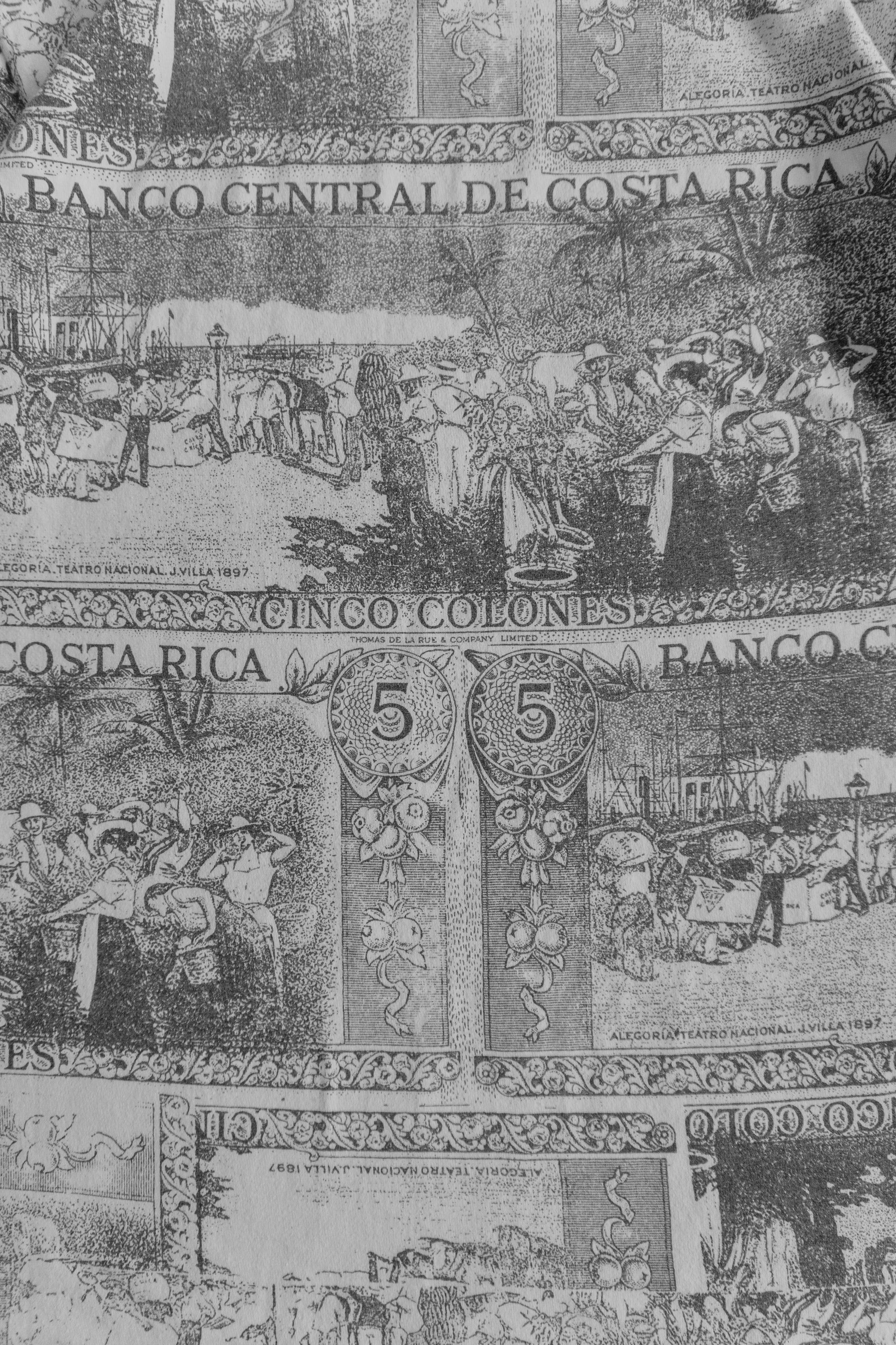 (BOXY L) 90’S VINTAGE COSTA RICA ALL OVER PRINT