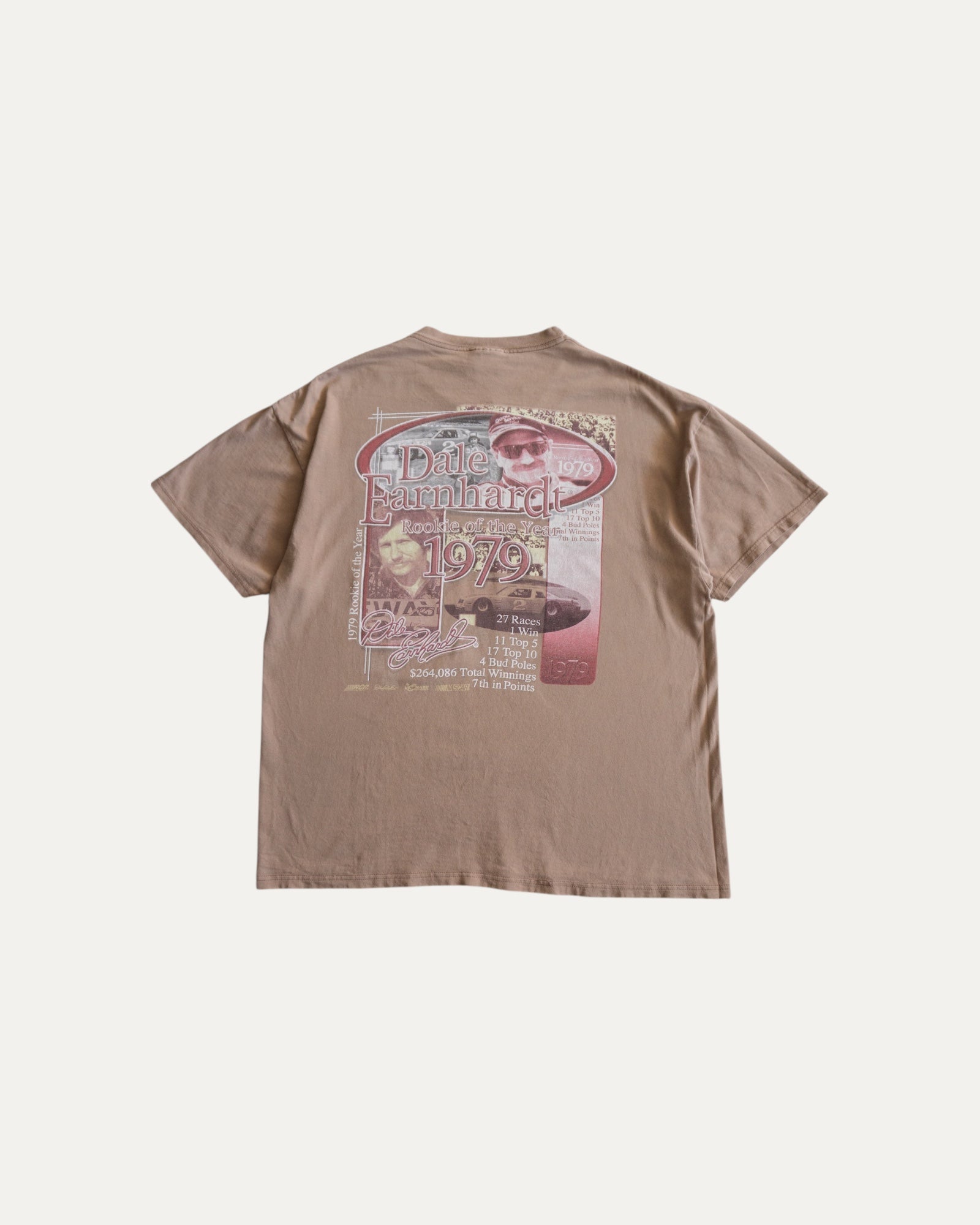 (L) VINTAGE NASCAR DALE EARNHARDT RACING TEE