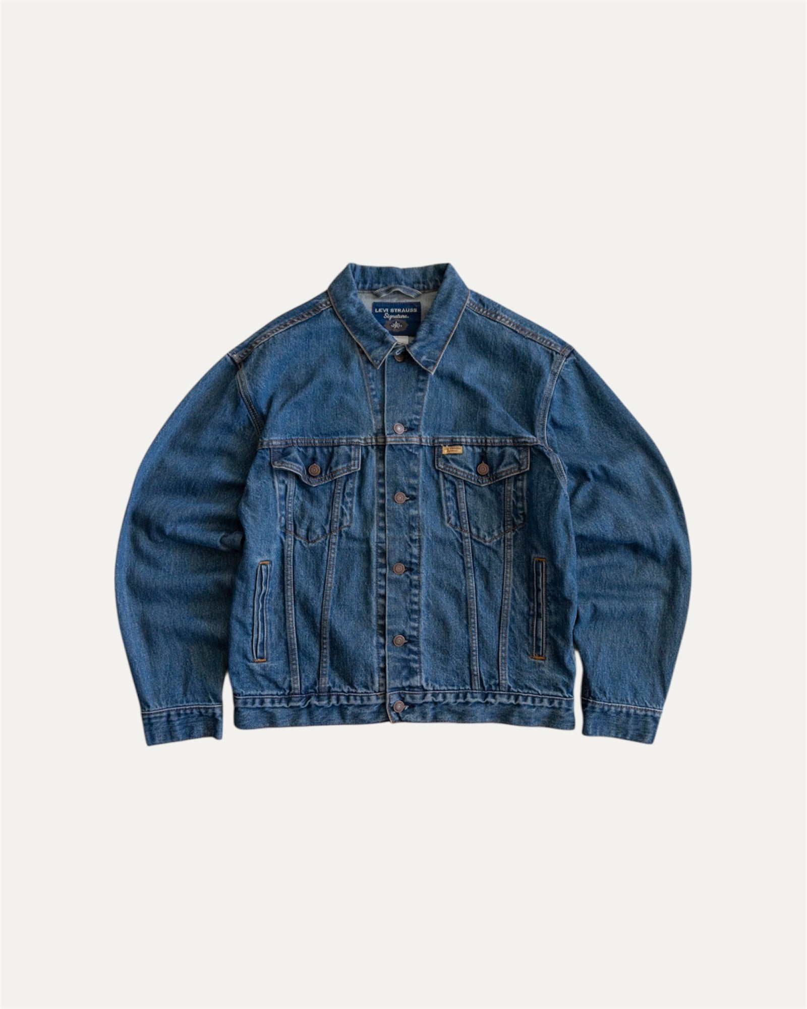 (M) VINTAGE LEVIS DENIM TRUCKER COWBOY JACKET