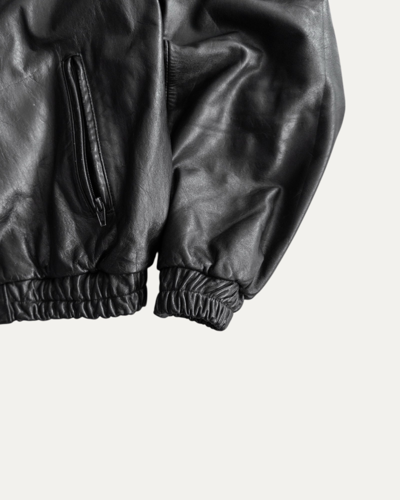 (M) VINTAGE AMAZING BOMBER FLYER LEATHER JACKET