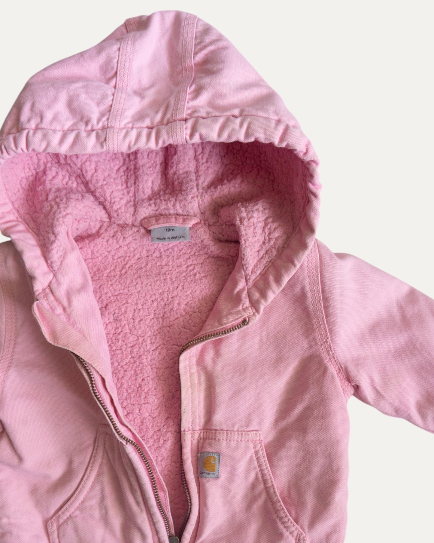 (1 YEAR) VINTAGE CARHARTT PINK JACKET