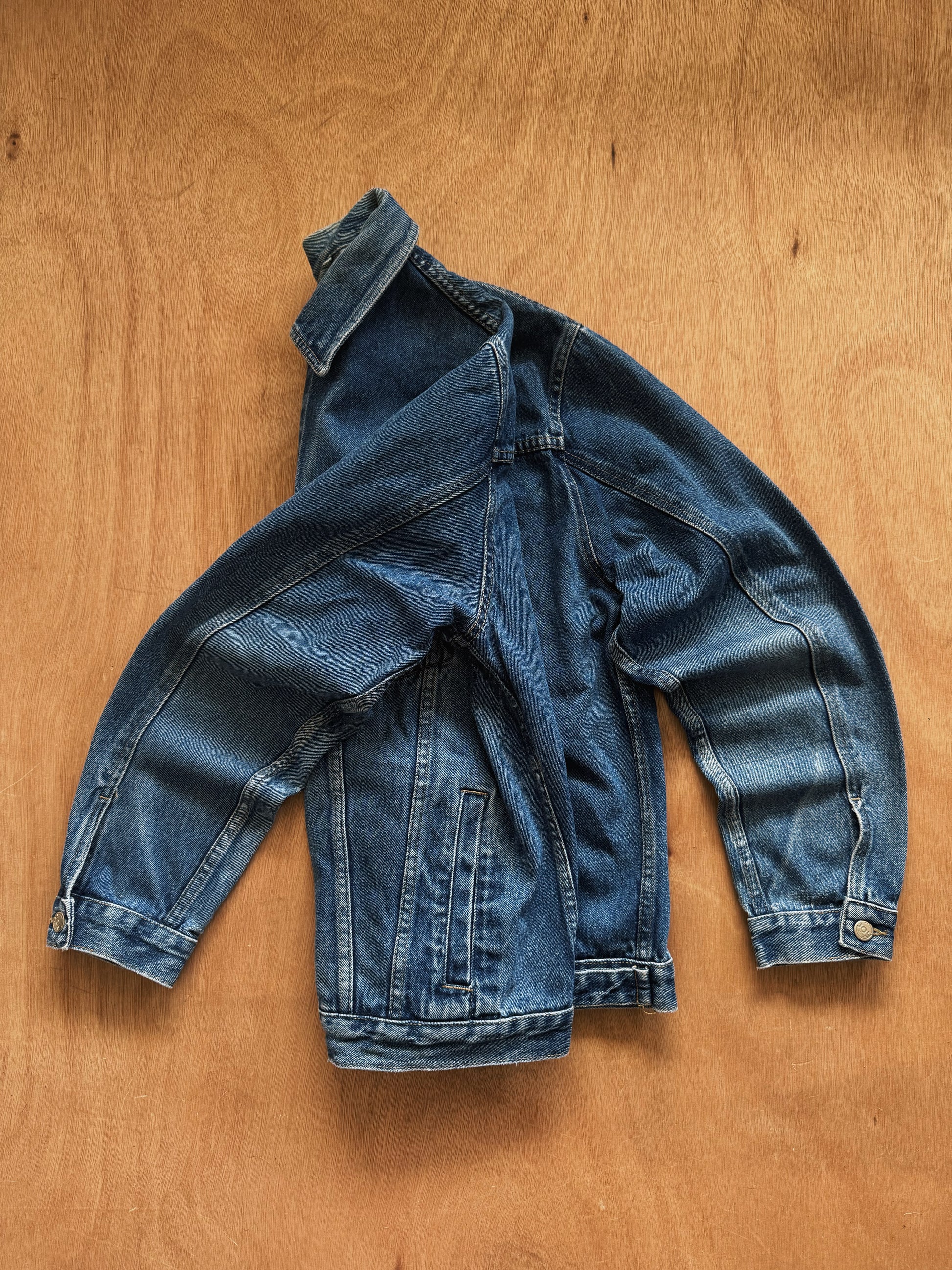 (L) VINTAGE JOY JEANS DENIM JACKET