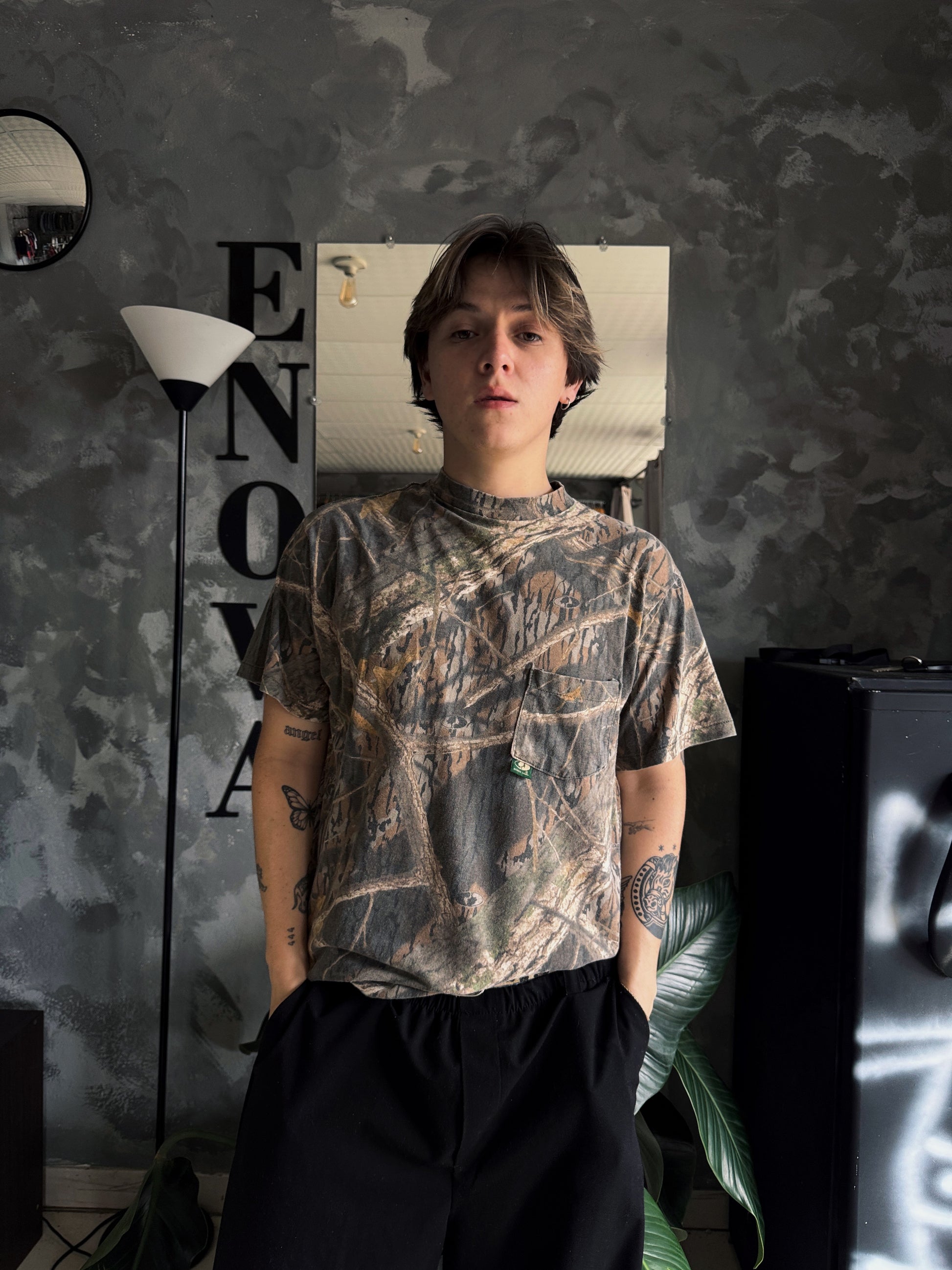 (M) 1990’S VINTAGE REALTREE CAMO TEE