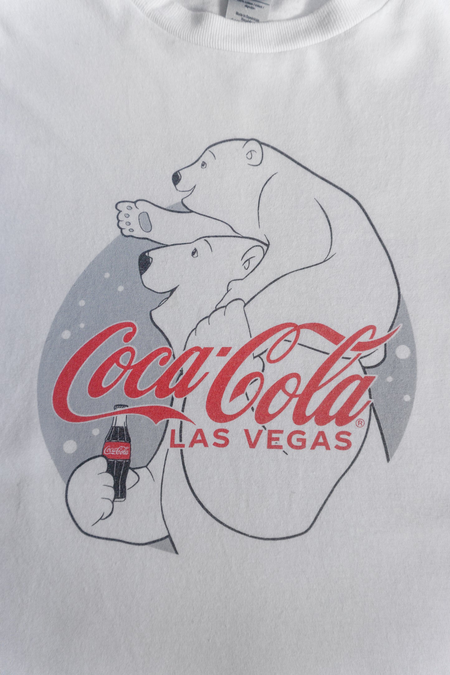 (L) VINTAGE COCA COLA PROMO TEE