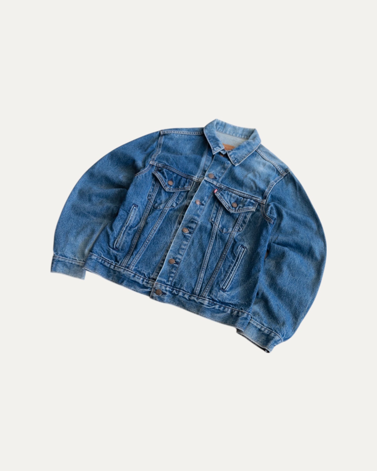 (M) 1980’S VINTAGE DENIM JACKET