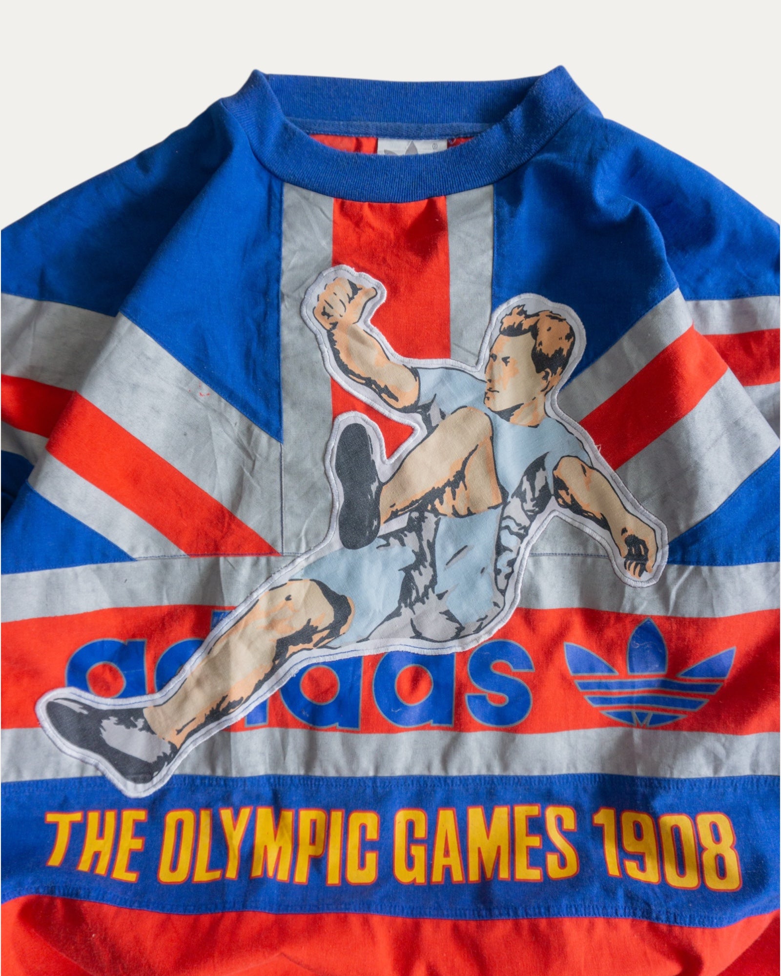 (M) 80’S VINTAGE ADIDAS OLYMPIC GAMES LONDON CREWNECK