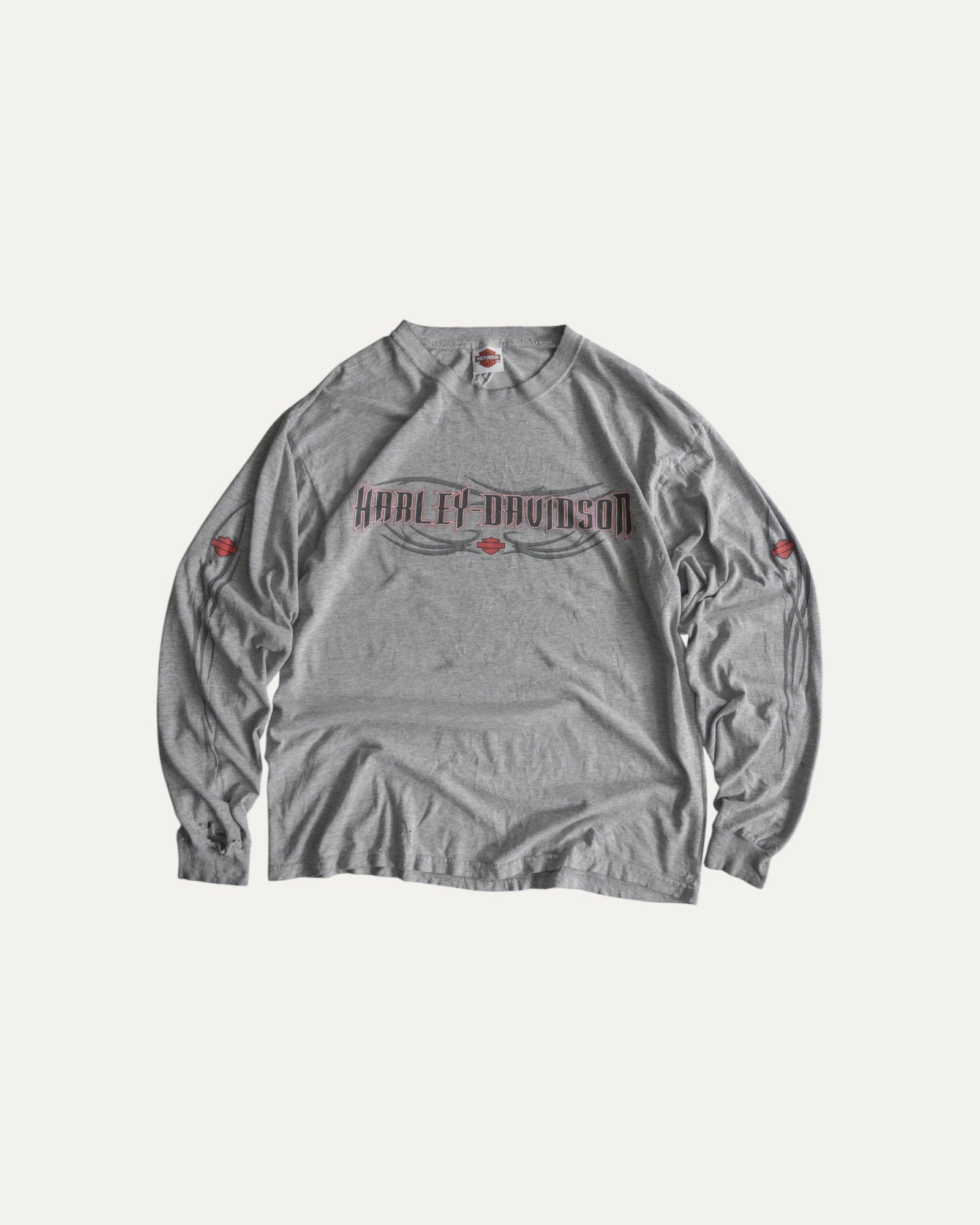 (L) HARLEY DAVIDSON FLAMES LONG SLEEVE