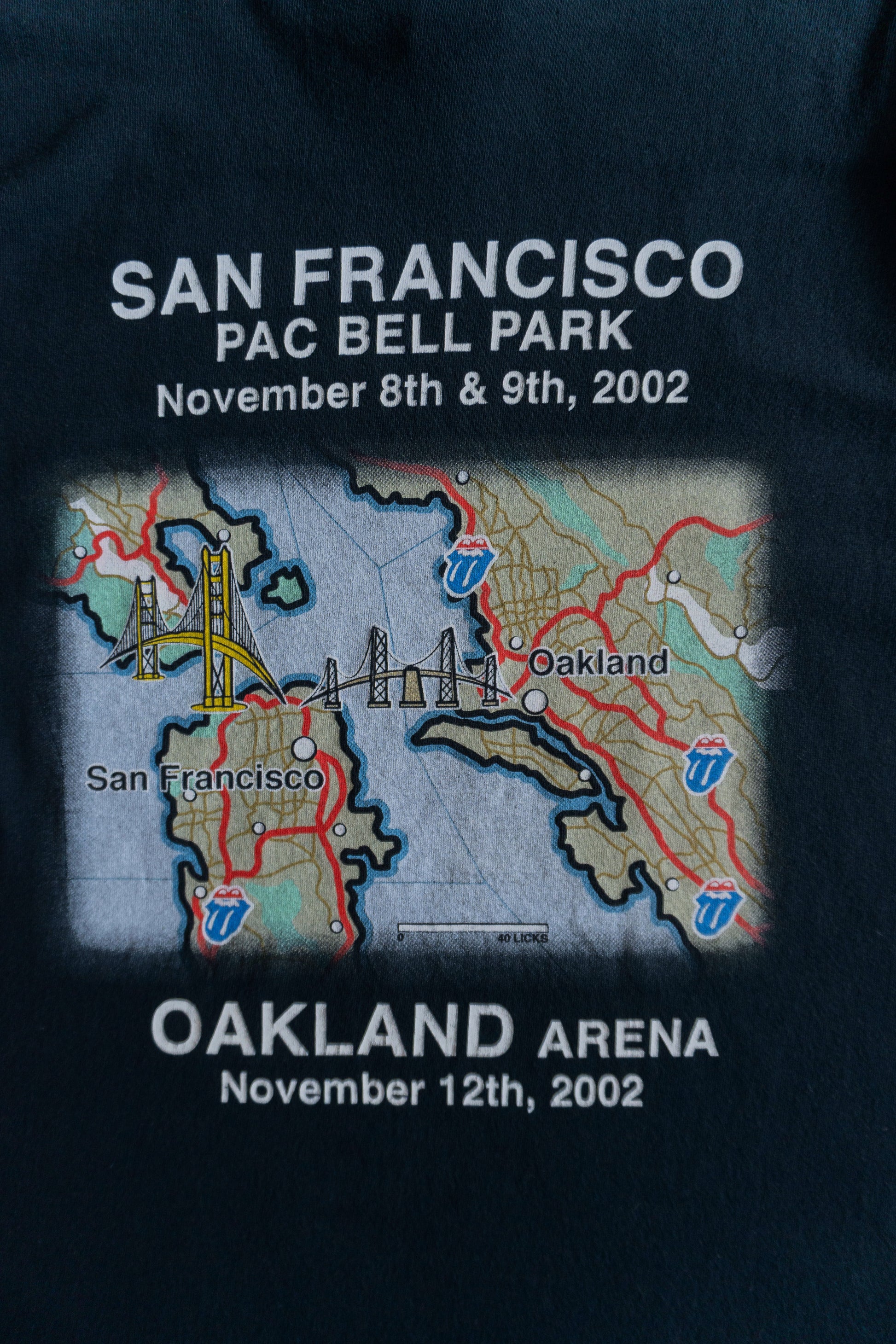 (M) 2000’S VINTAGE ROLLING STONES TOUR TEE