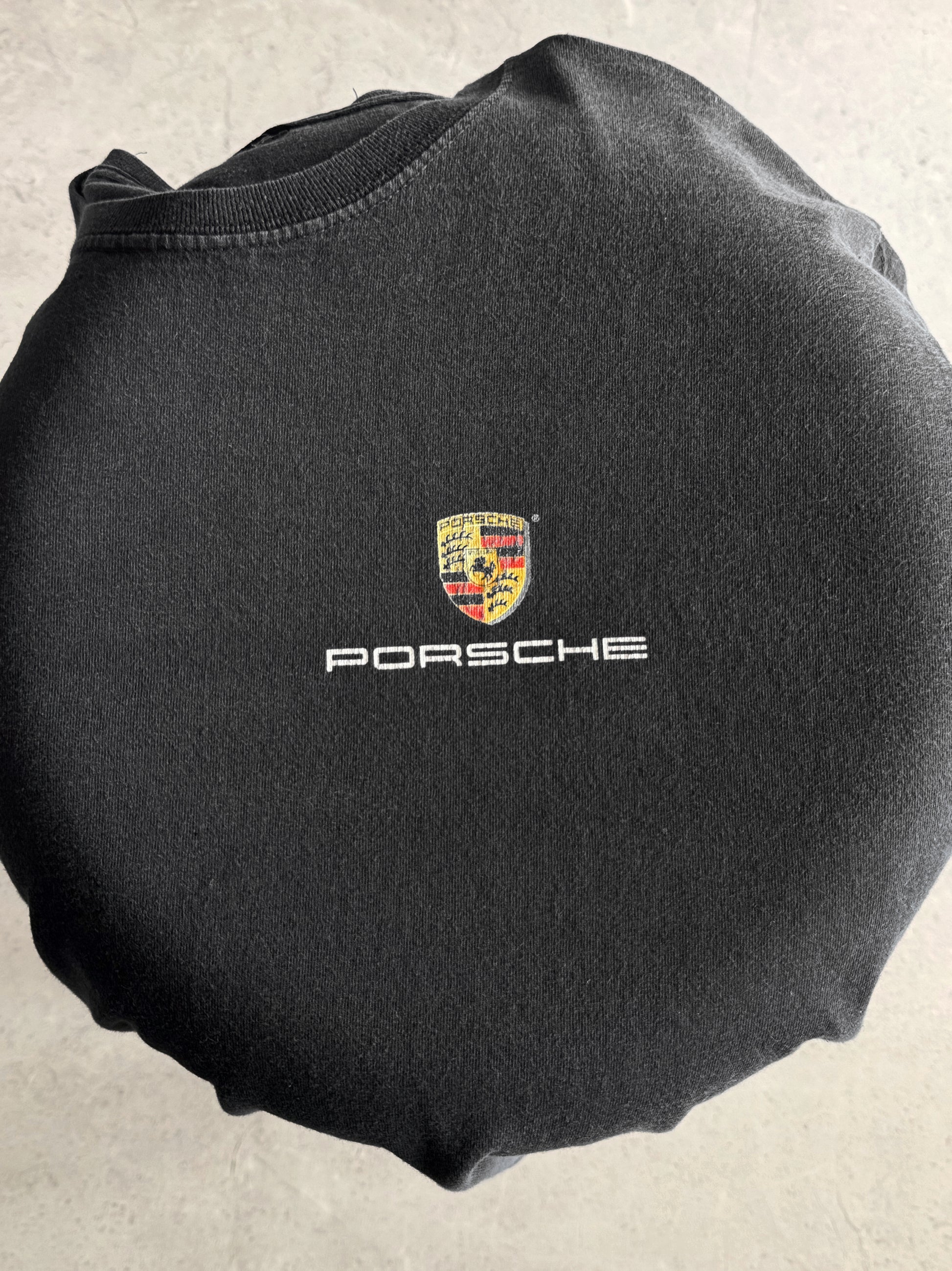 (M) VINTAGE PORSCHE FADED TEE