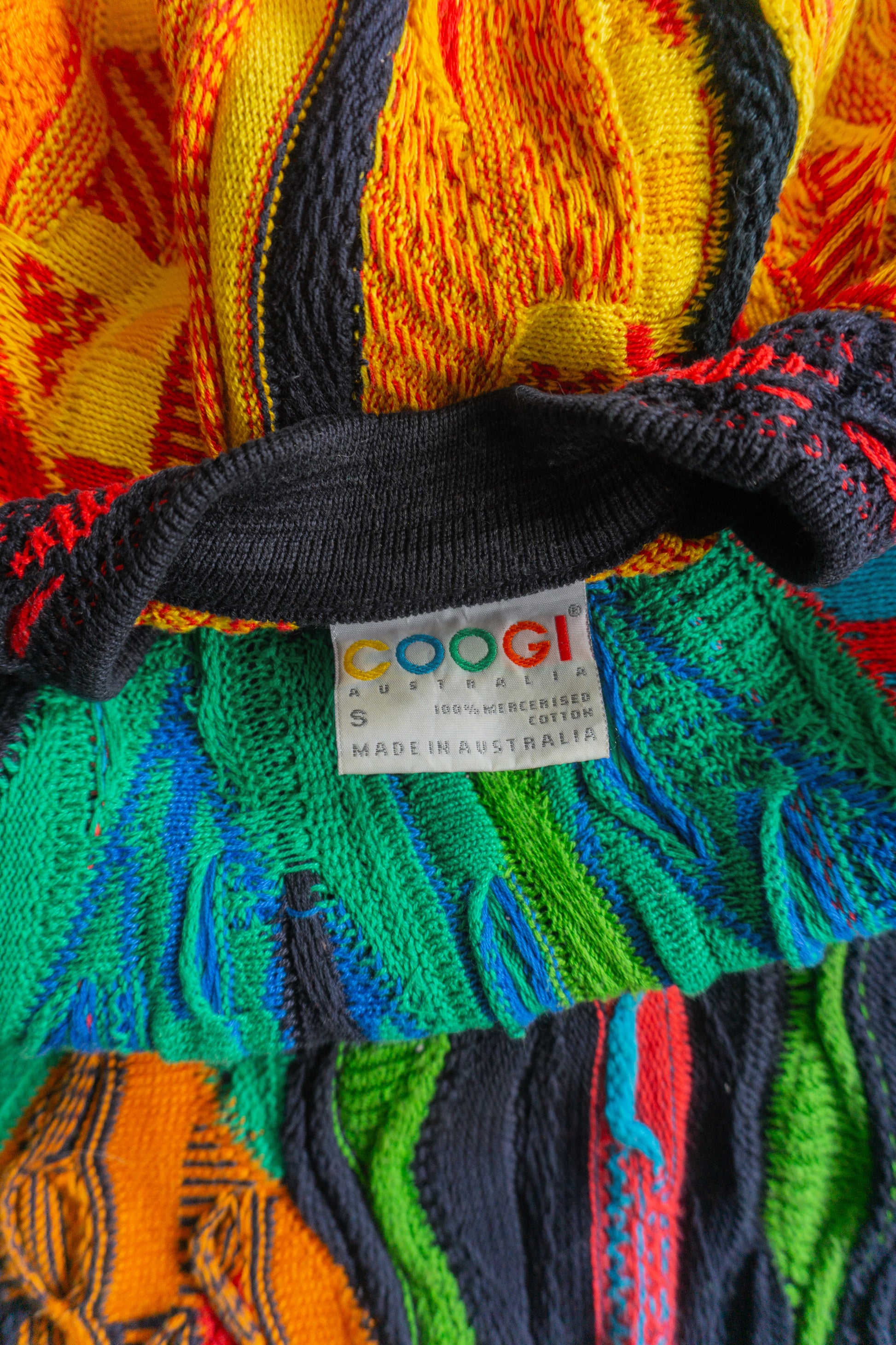 (M) 90’S VINTAGE COOGI 3D RARE SWEATER