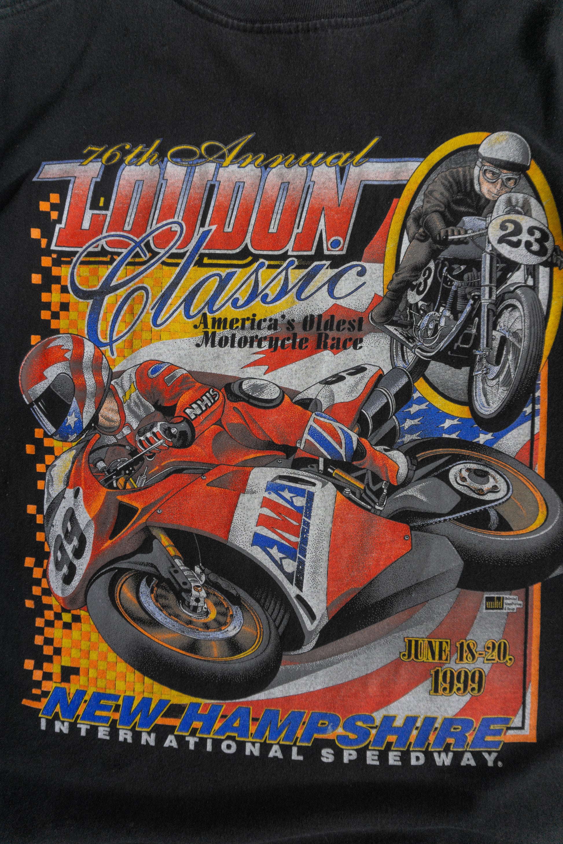 (XL) 90’S VINTAGE MOTORCYCLE RACING TEE