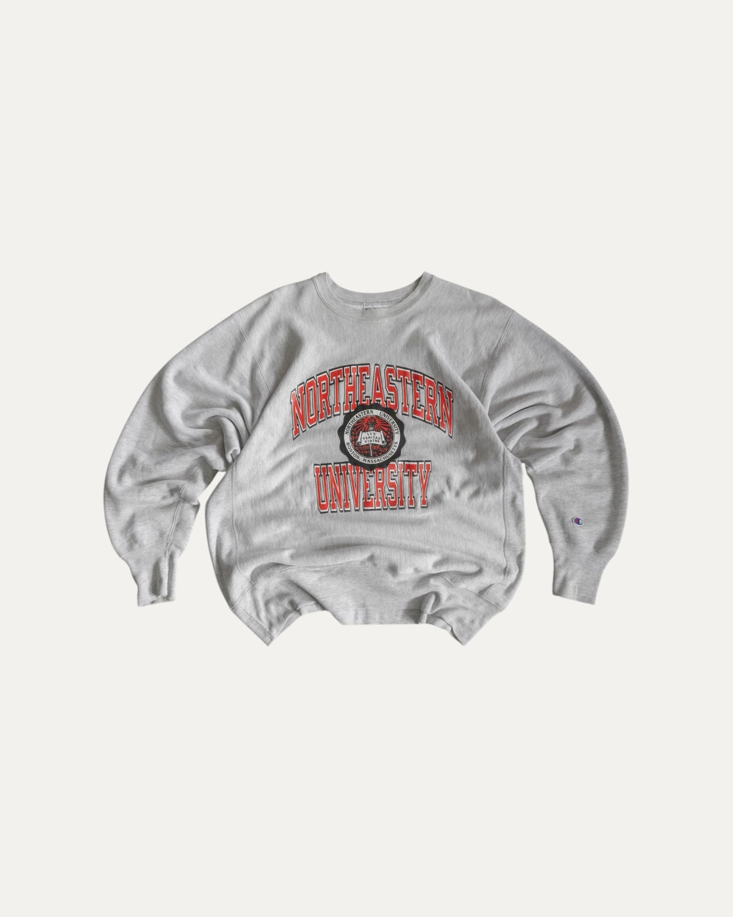 (BOXY L) 90’S VINTAGE CHAMPION UNIVERSITY REVERSE WEAVE CREWNECK