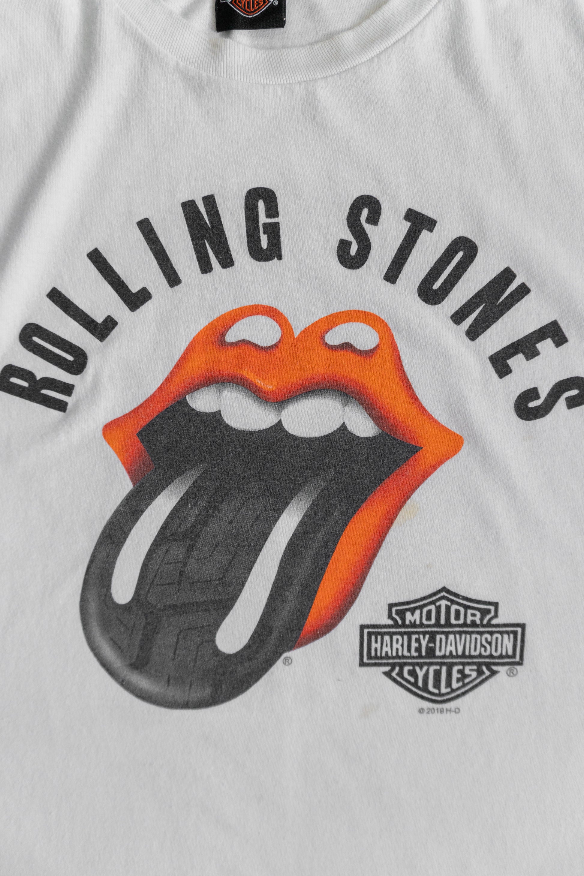 (XL) HARLEY DAVIDSON X ROLLING STONES TEE