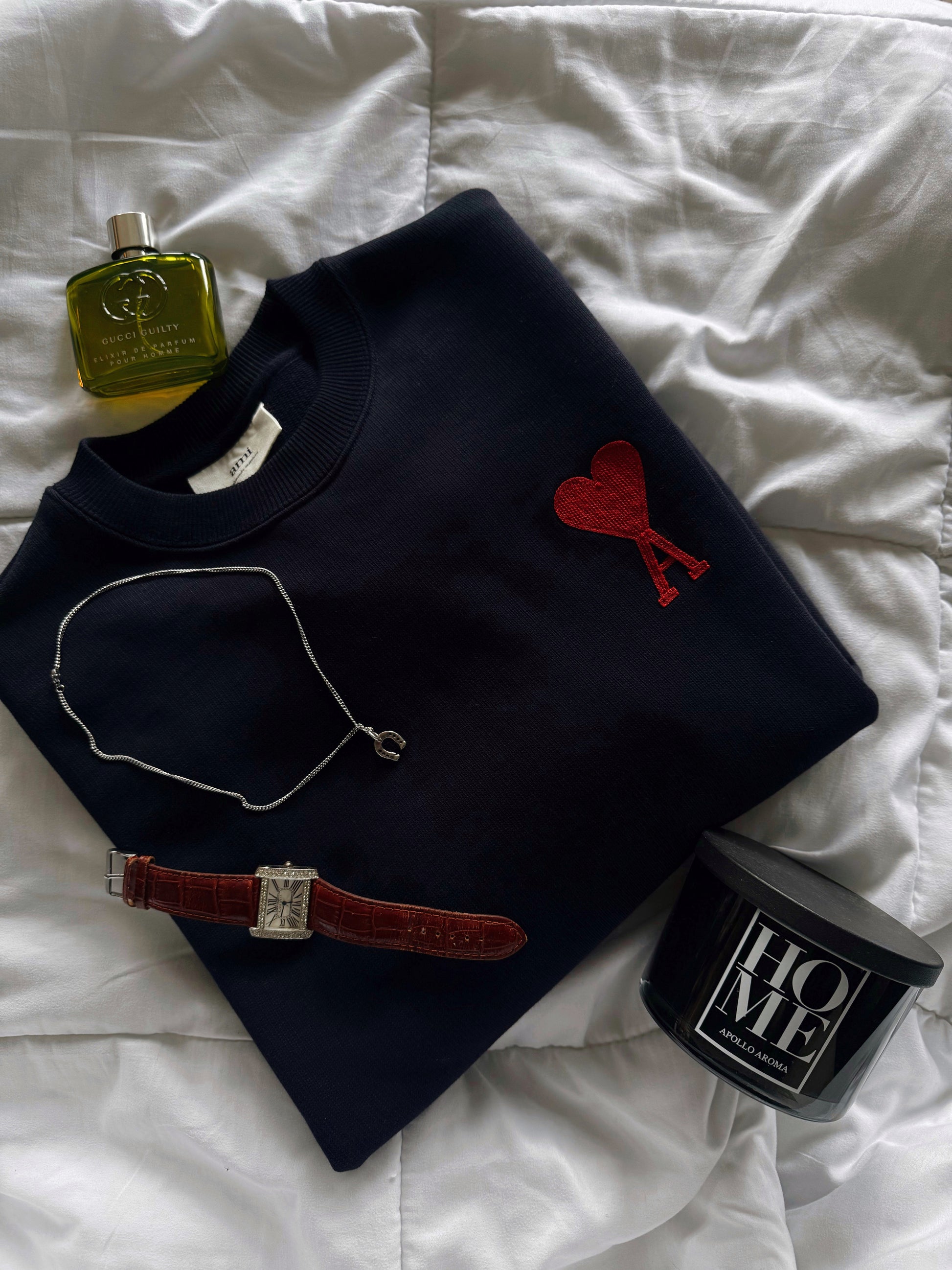 (M) AMI PARIS AMI DE COEUR SWEATER