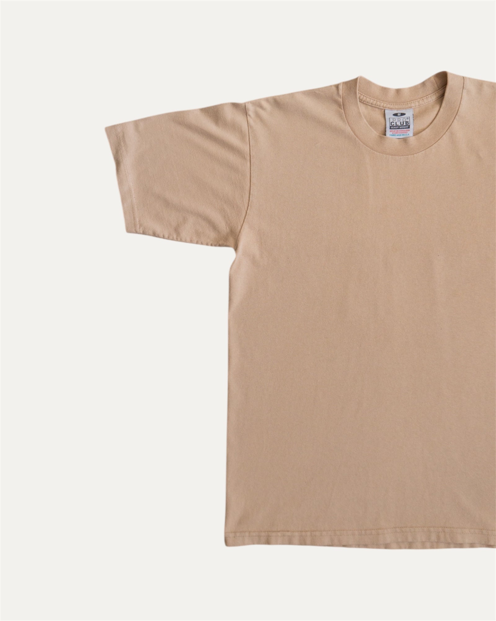 (M) PROCLUB BEIGE TEE