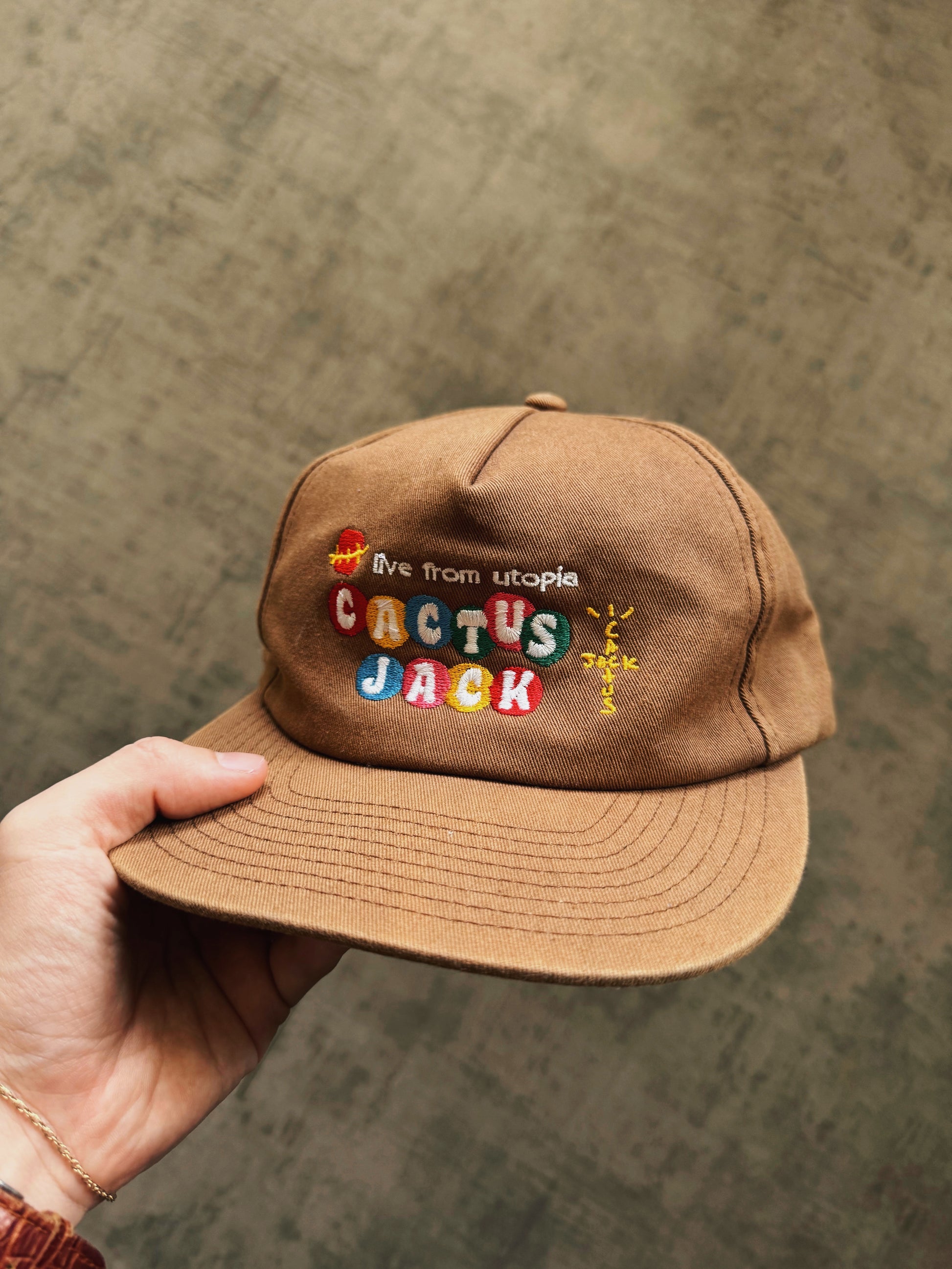 TRAVIS SCOTT X MCDONALD’S CACTUS JACK UTOPÍA HAT