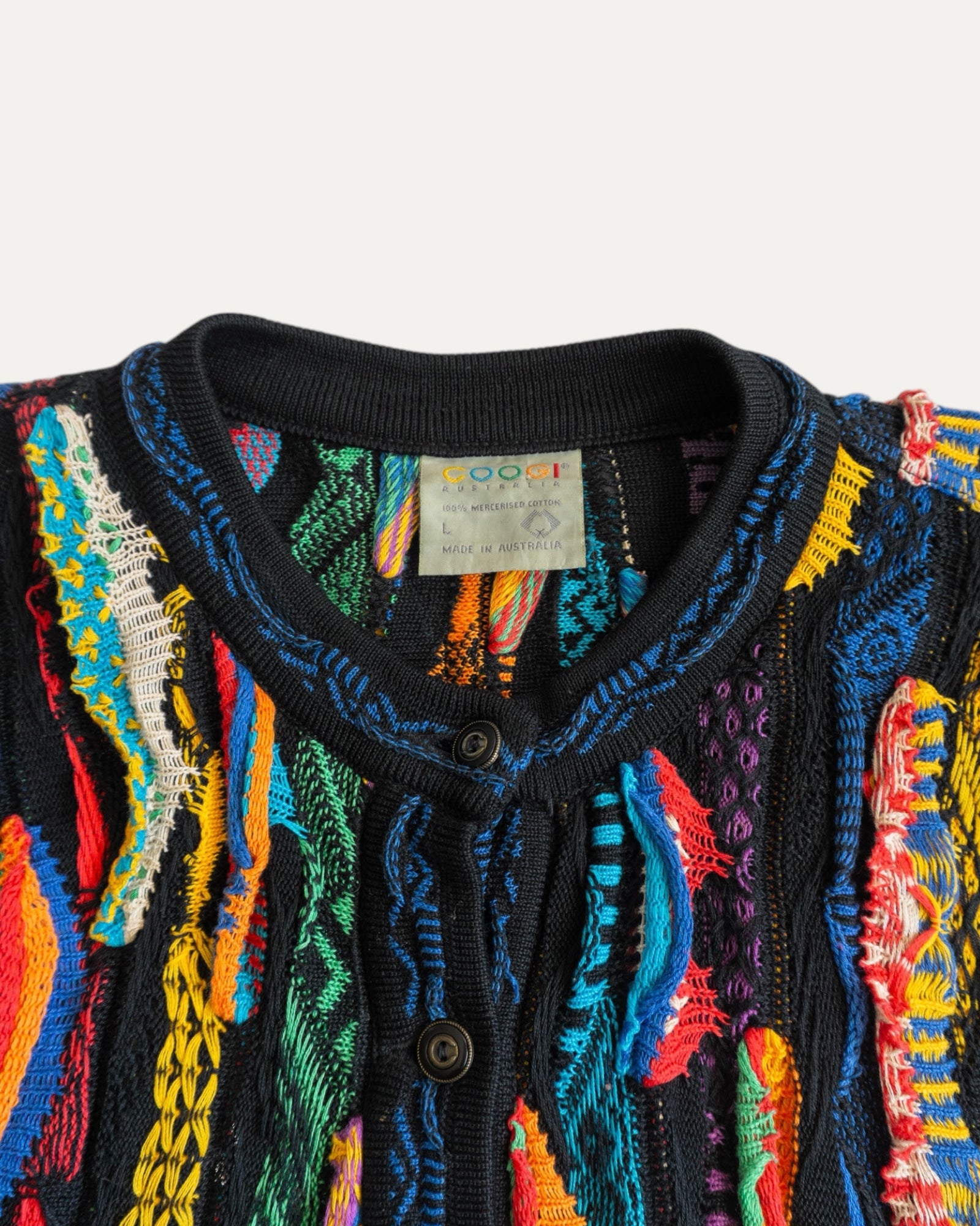 (S-M) 90’S VINTAGE COOGI CARDIGAN