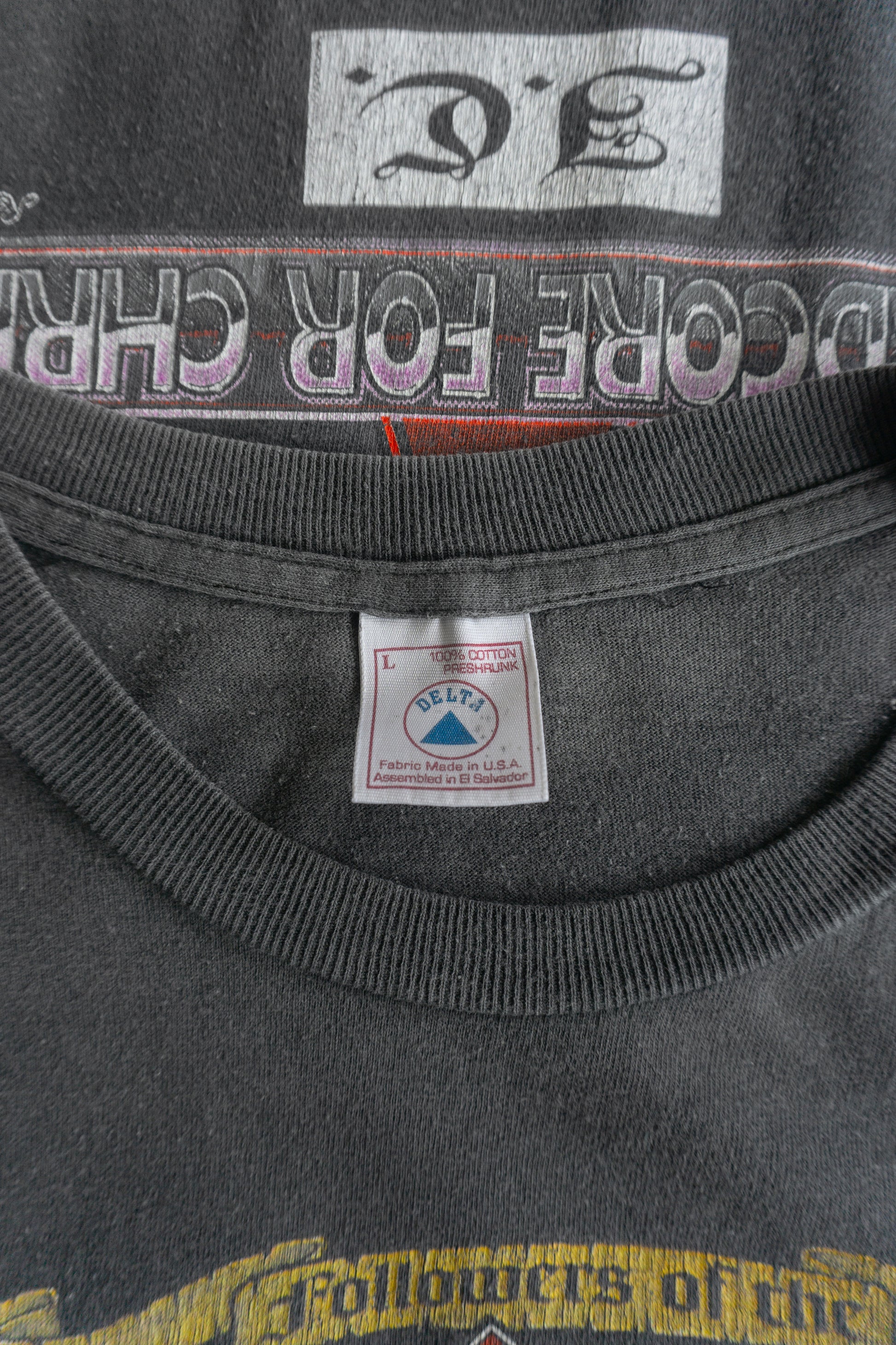 (L) 90’S VINTAGE RELIGIOUS HEAVENLY DIVINE SON FADED TEE