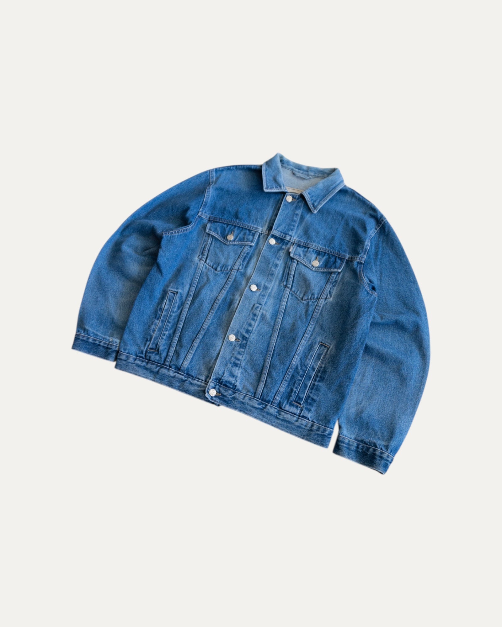 (L) VINTAGE JOY JEANS DENIM JACKET