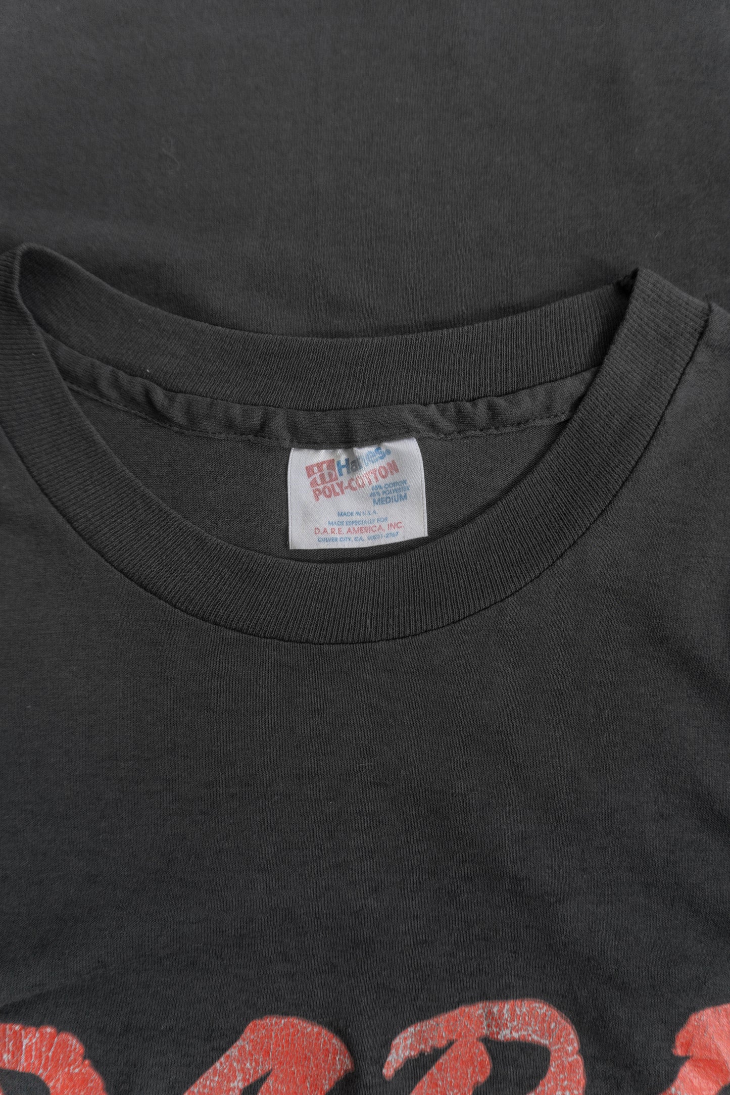 (S) 90’S VINTAGE DARE FADED X DISTRESSED TEE