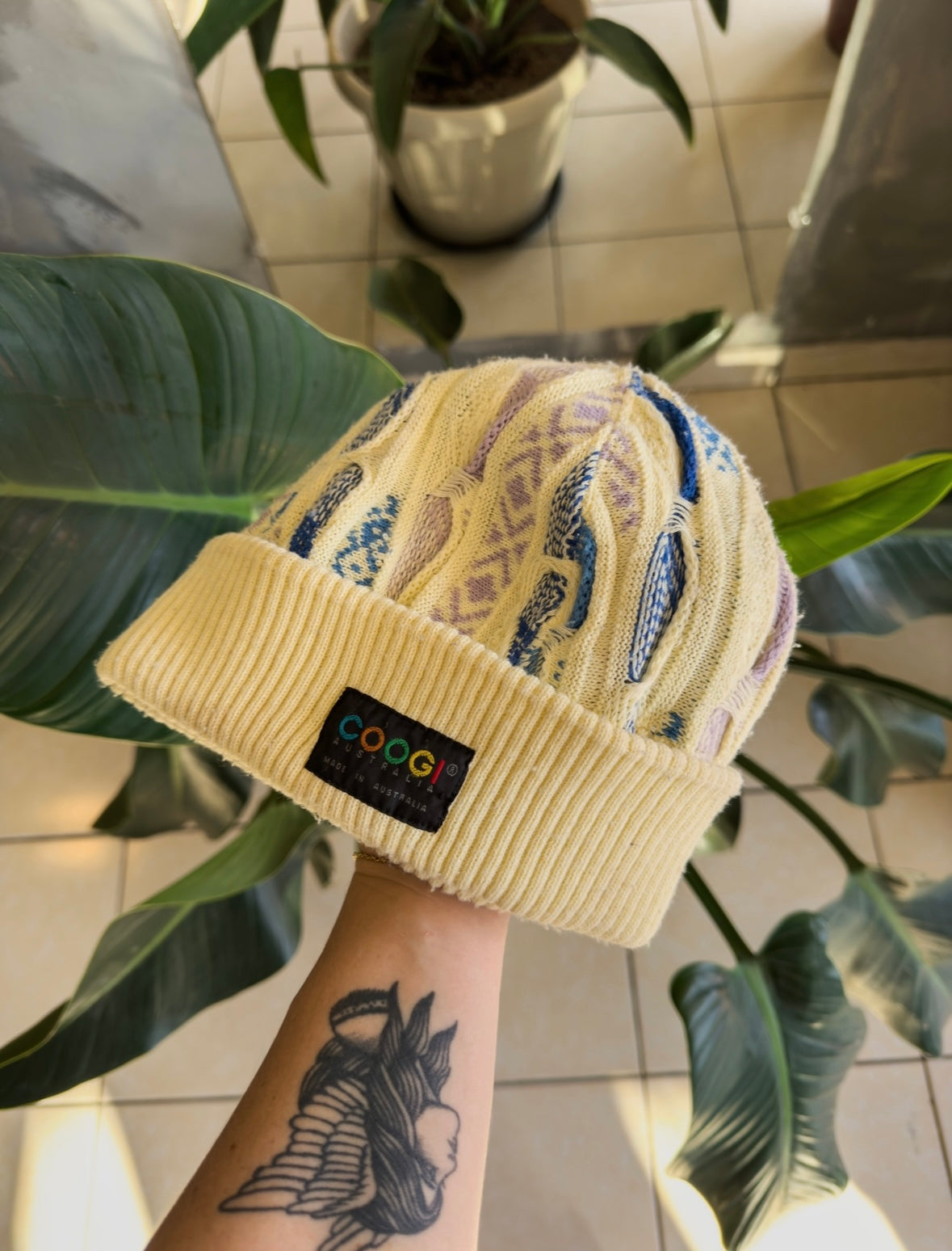 VINTAGE COOGI 3D COTTON KNITTED HAT
