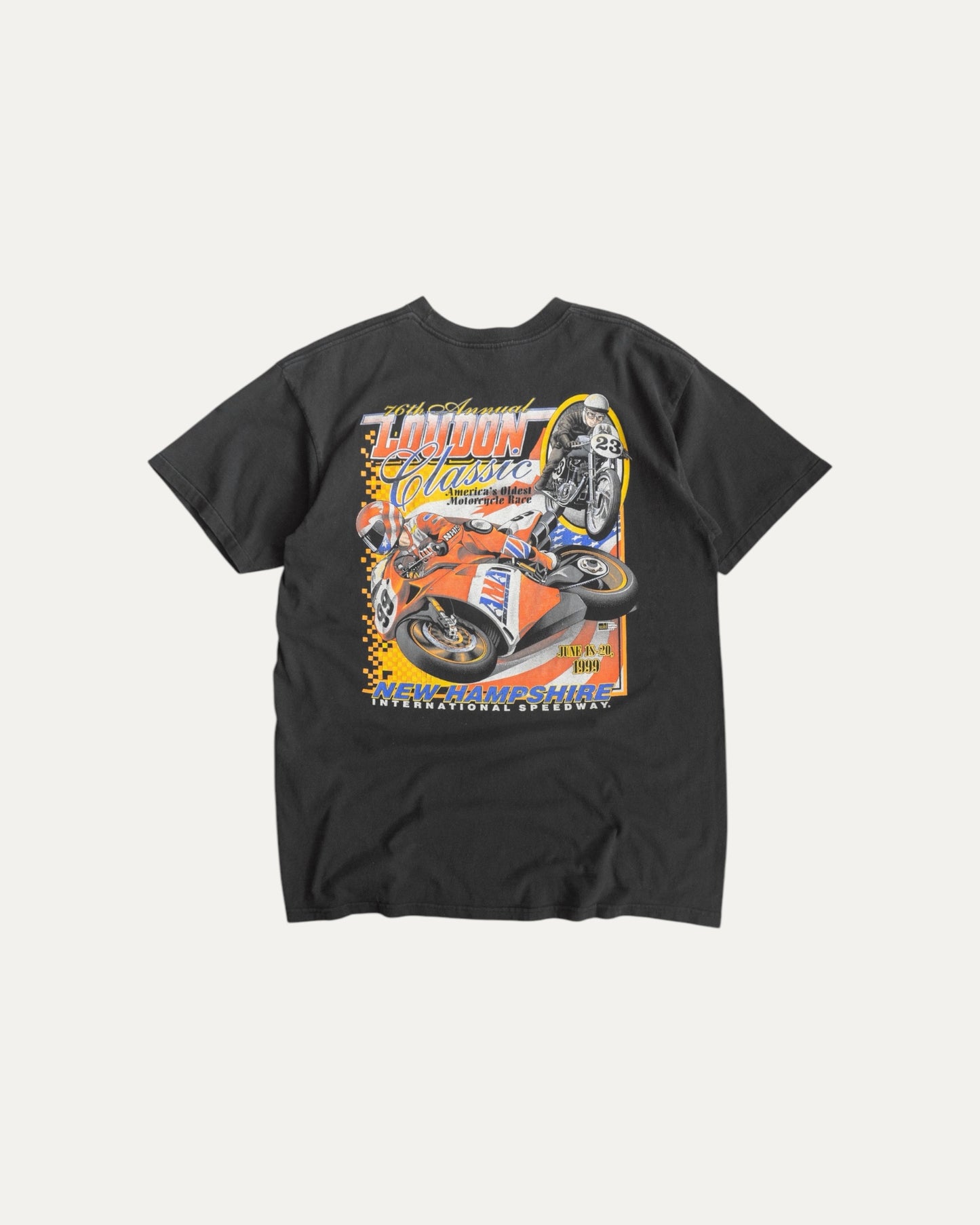 (XL) 90’S VINTAGE MOTORCYCLE RACING TEE