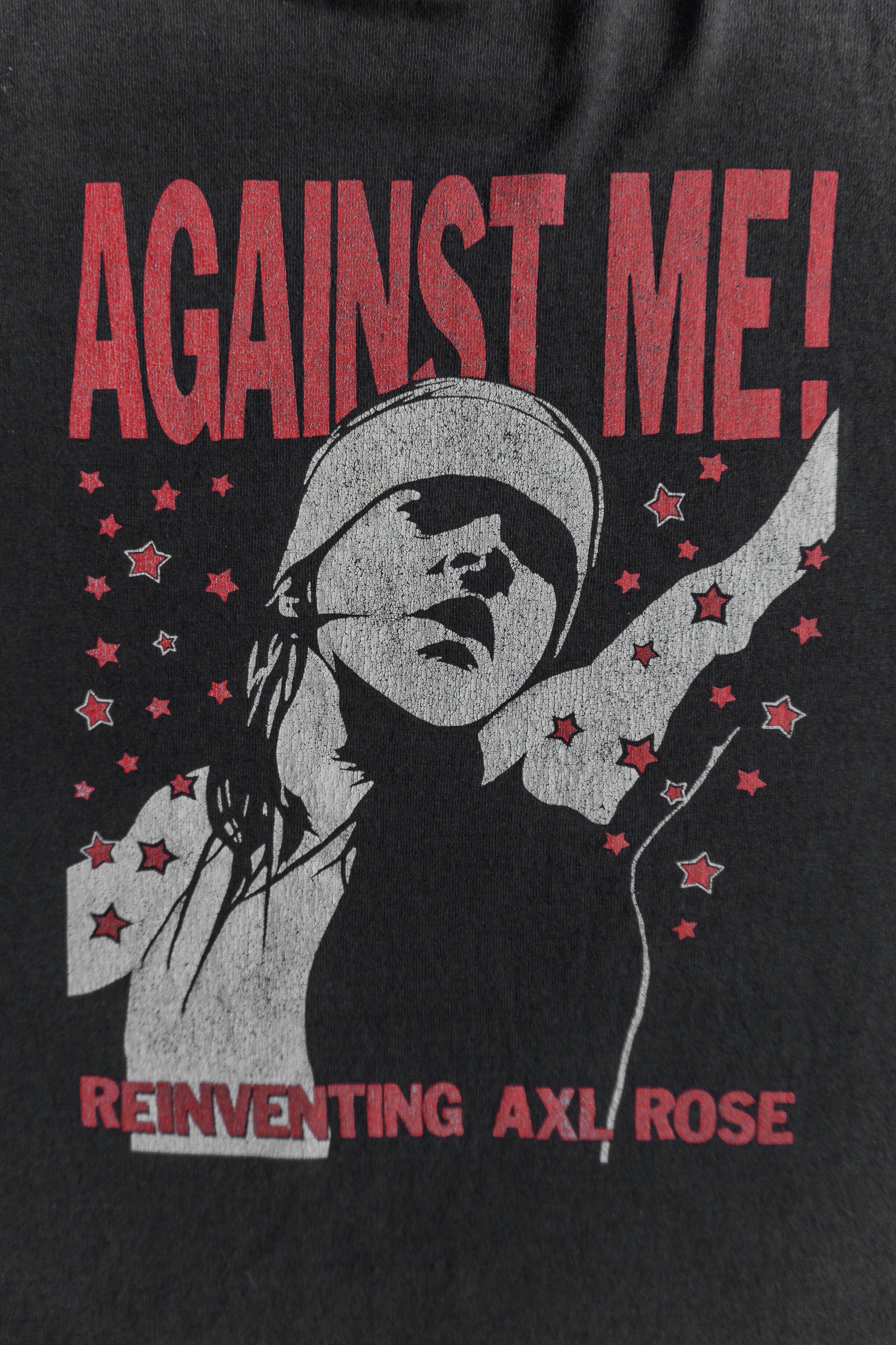 (M) VINTAGE  AGAINST ME AXL ROSE TEE