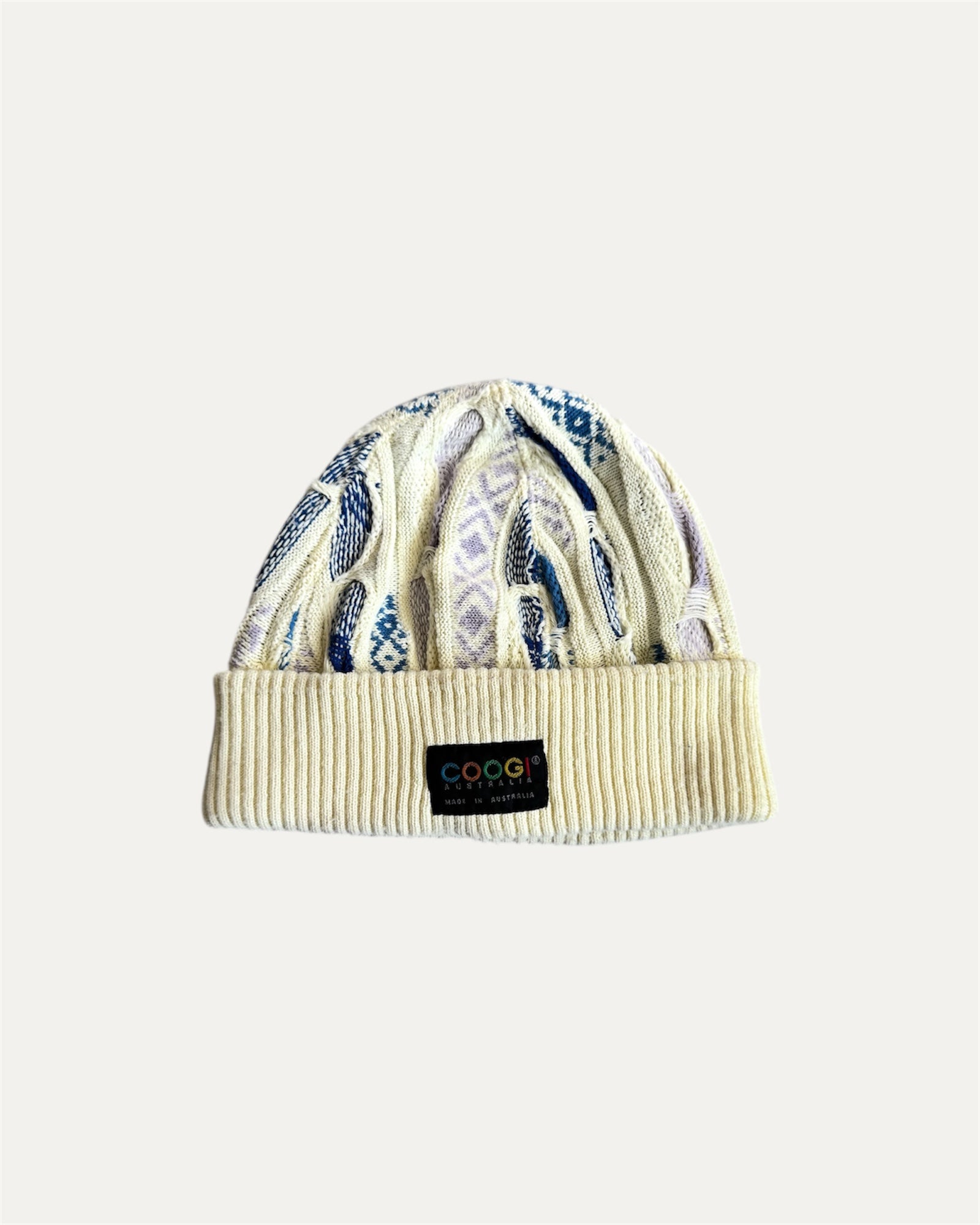 VINTAGE COOGI 3D COTTON KNITTED HAT