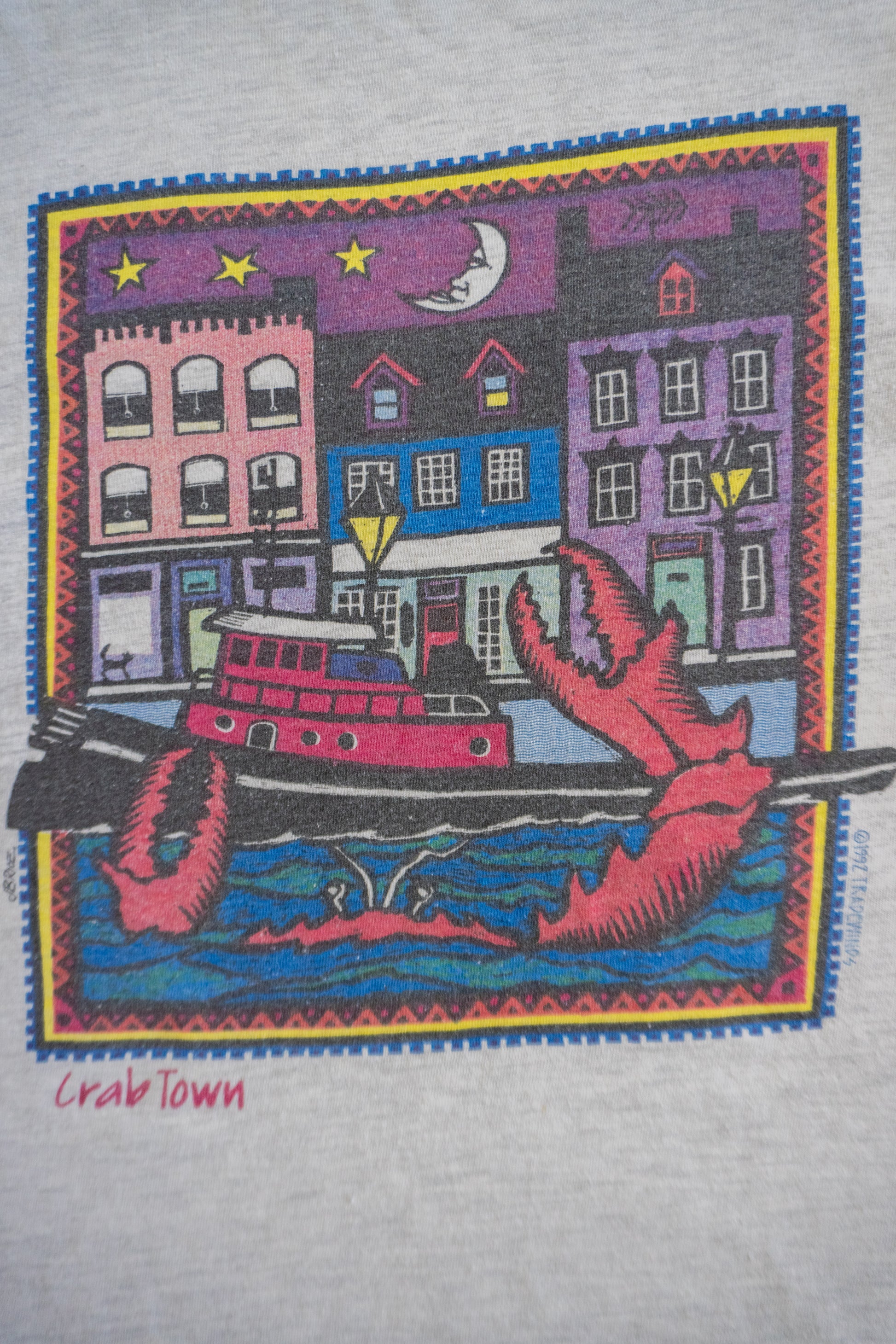 (L) 90’S VINTAGE BALTIMORE ART TEE
