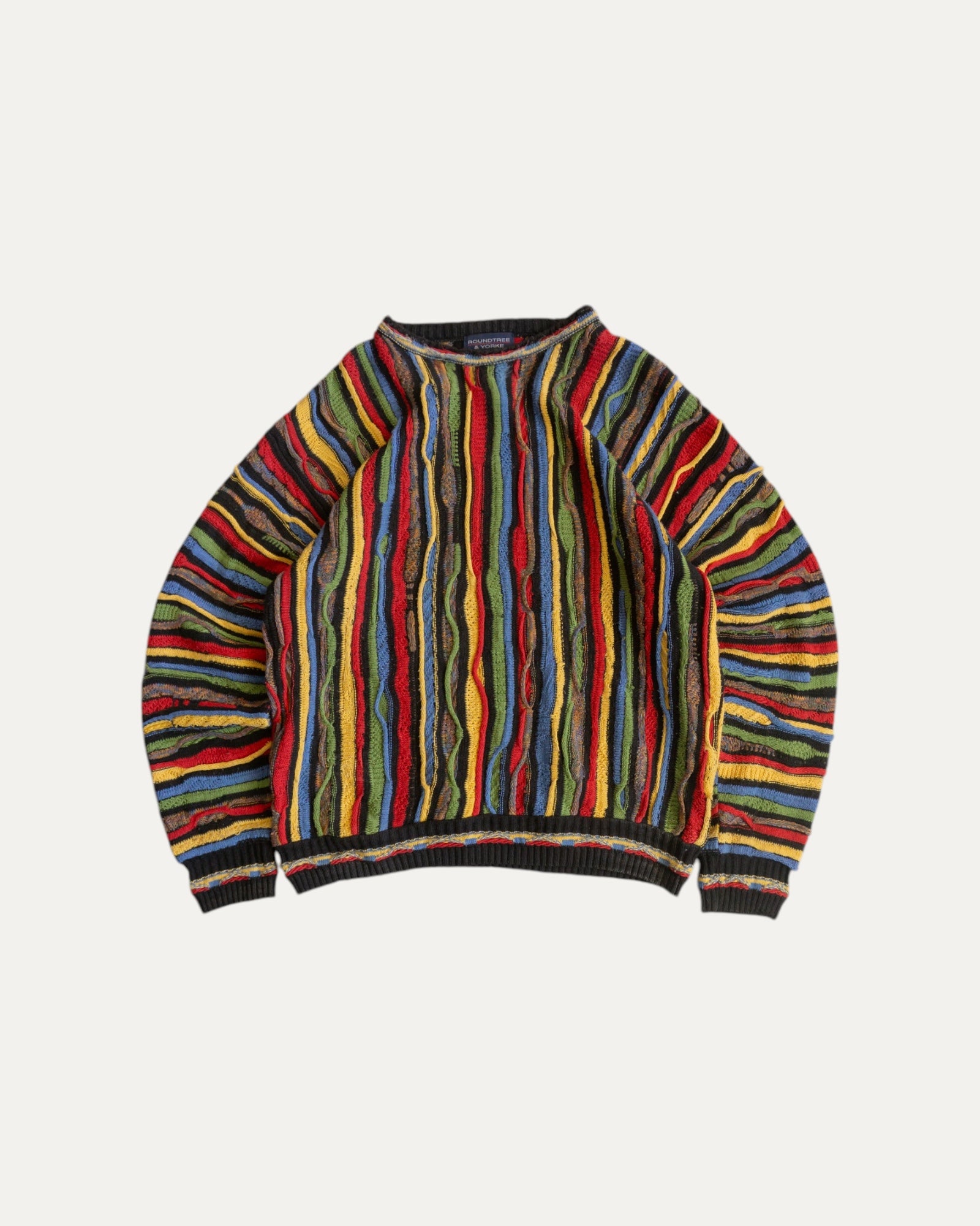 (M) 90’S VINTAGE ROUNDTREE TYPE COOGI SWEATER