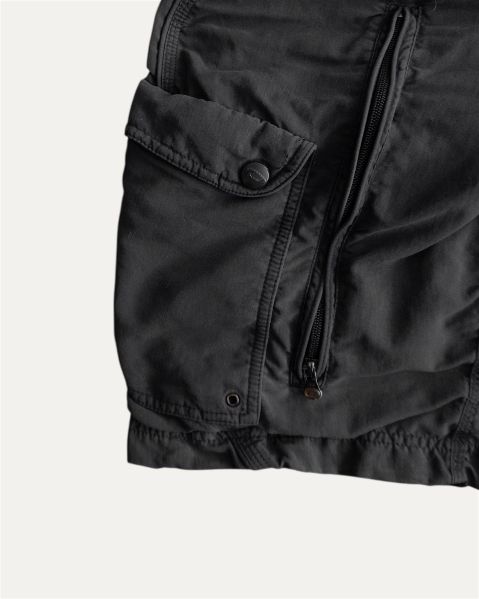 90’S VINTAGE AMAZING OAKLEY SKULL CARGO SHORT - 34