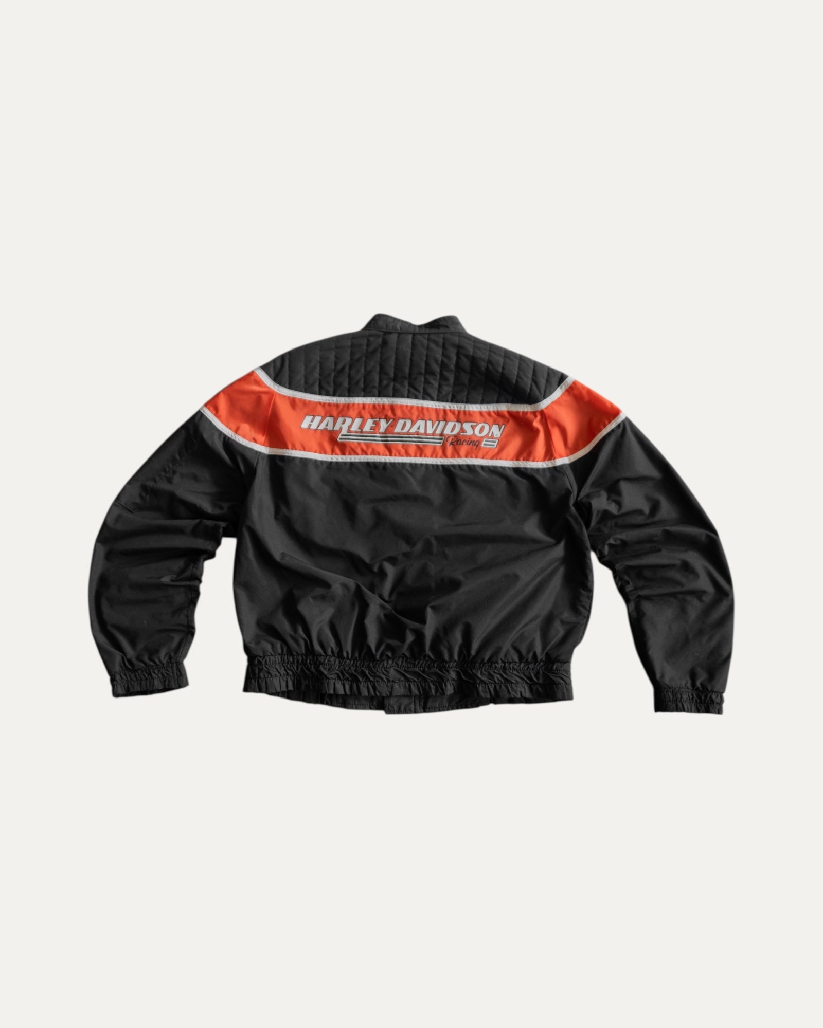 (M) VINTAGE HARLEY DAVIDSON BOMBER RACING JACKET