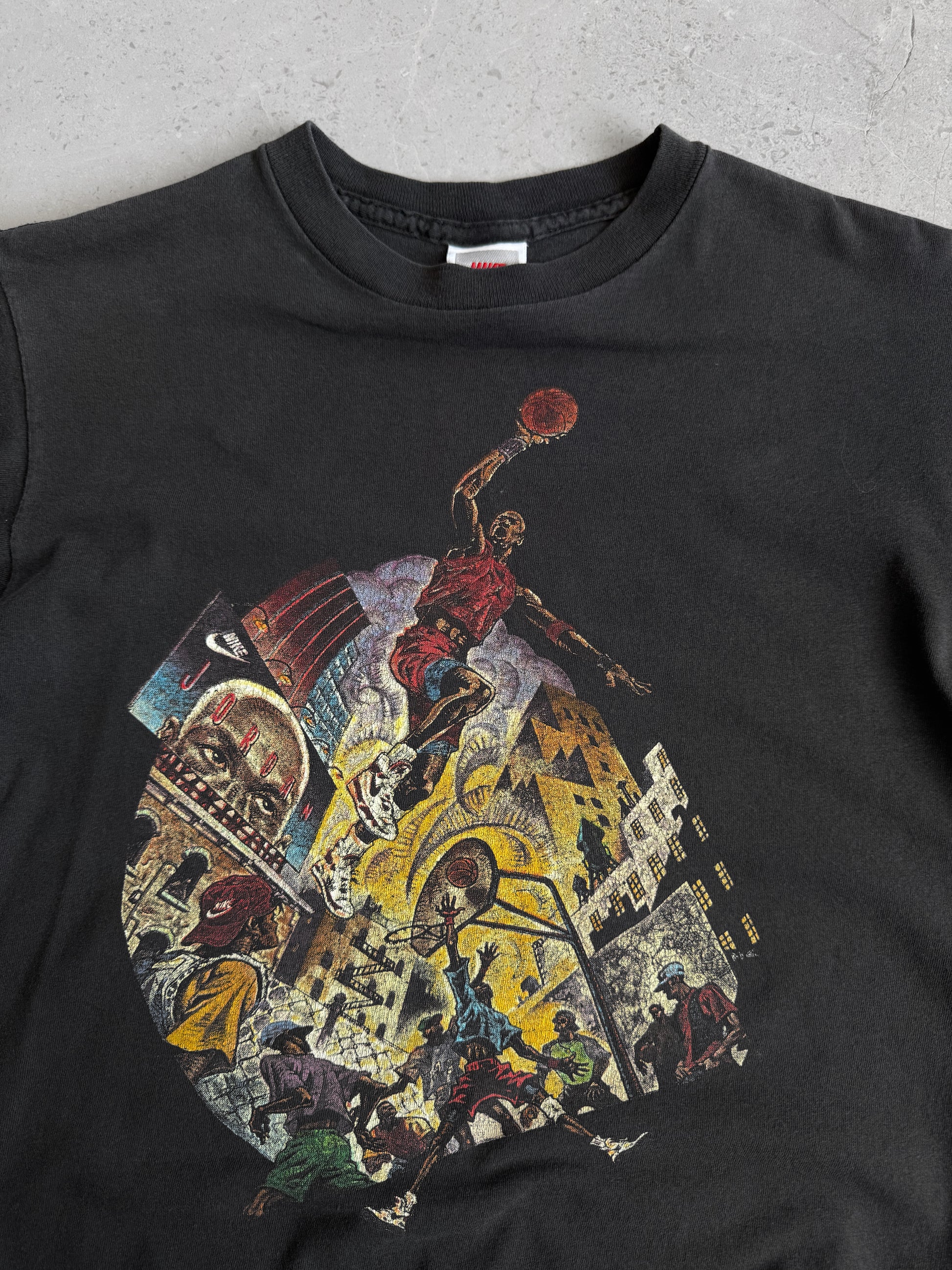(S-M) 90’S VINTAGE NIKE MICHAEL JORDAN FADED TEE