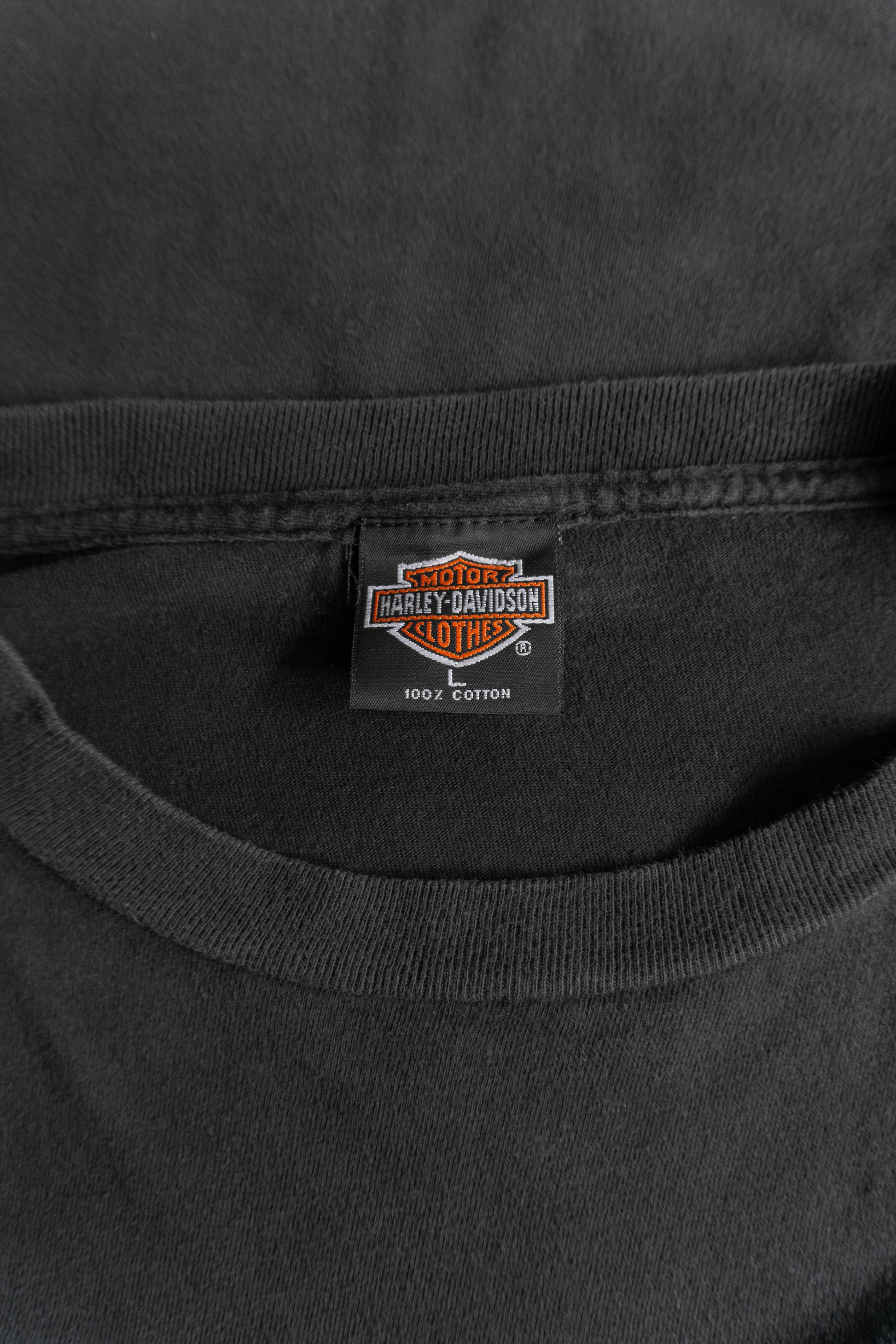 (L) 1993 VINTAGE HARLEY DAVIDSON X WARNER BROS “BEEP BEEP” TEE