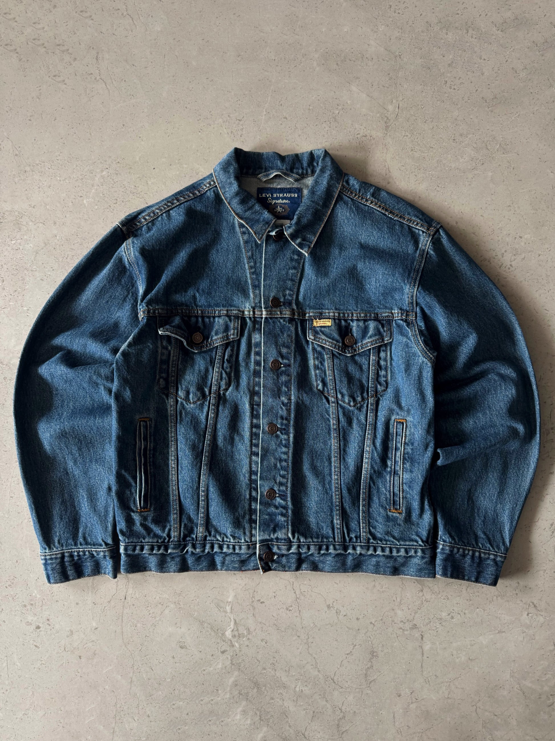 (M) VINTAGE LEVIS DENIM TRUCKER COWBOY JACKET