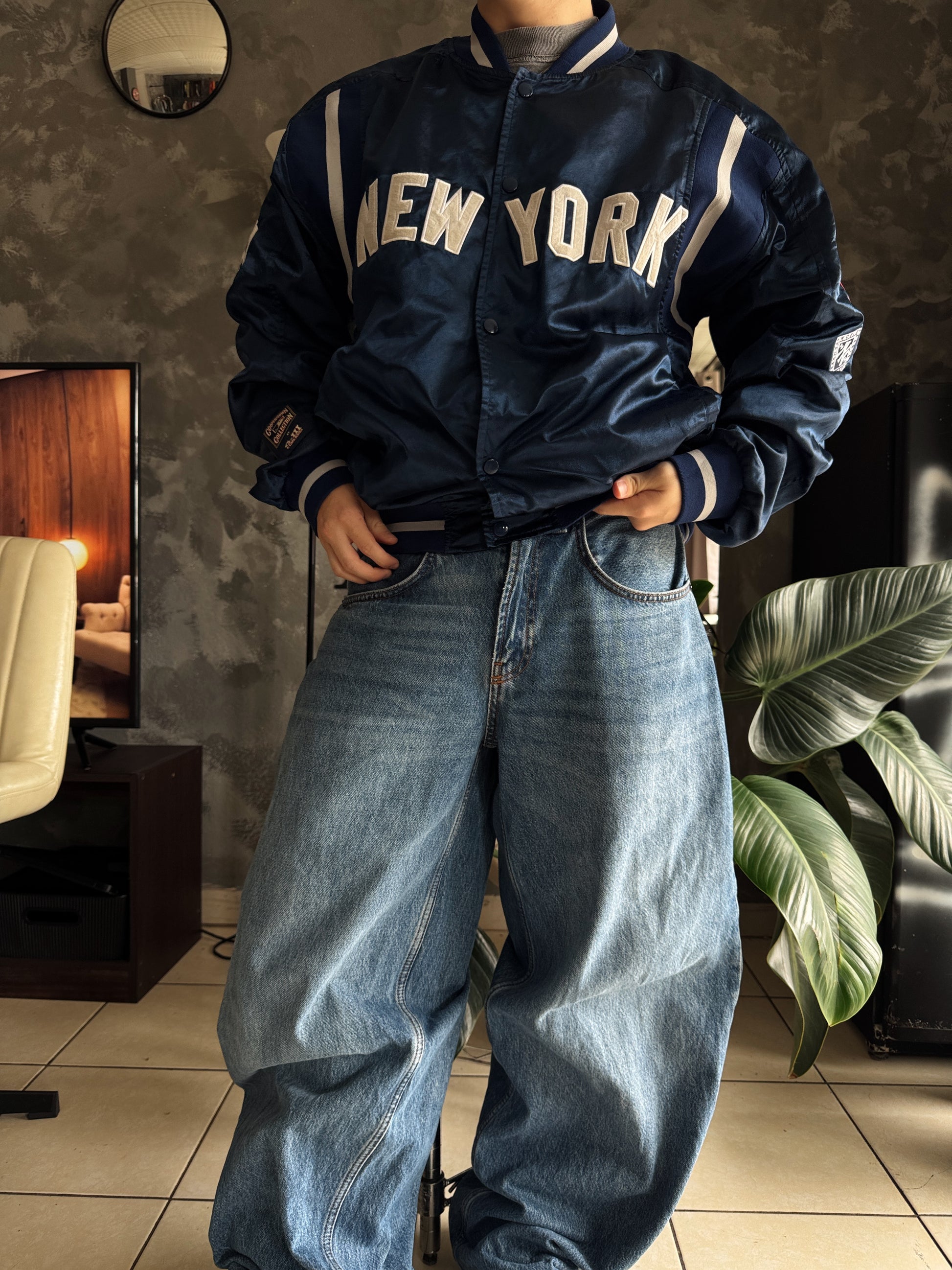 (L) 1990’S VINTAGE YANKEES G-III JACKET