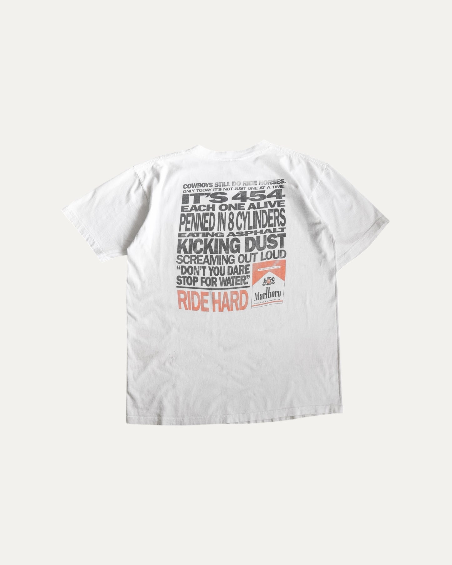 (L) 90’S VINTAGE MARLBORO FADED TEE